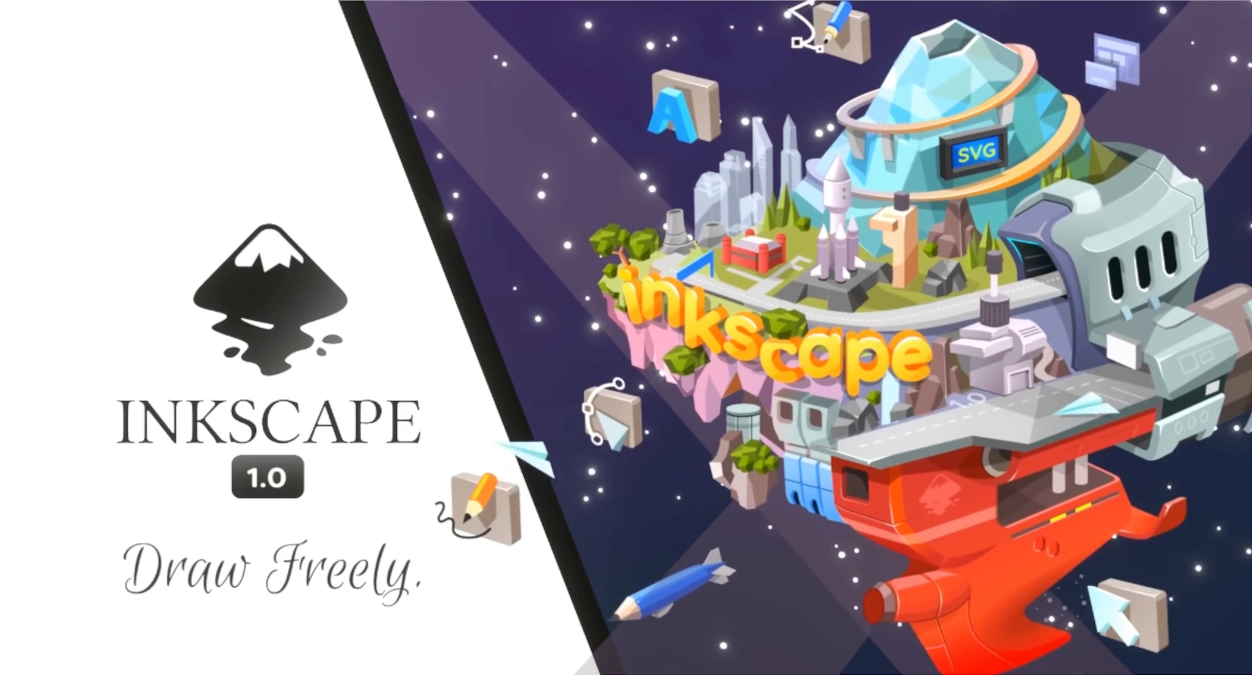Inkscape 1.0 Is Here as a Massive Release After Three Years in the Making