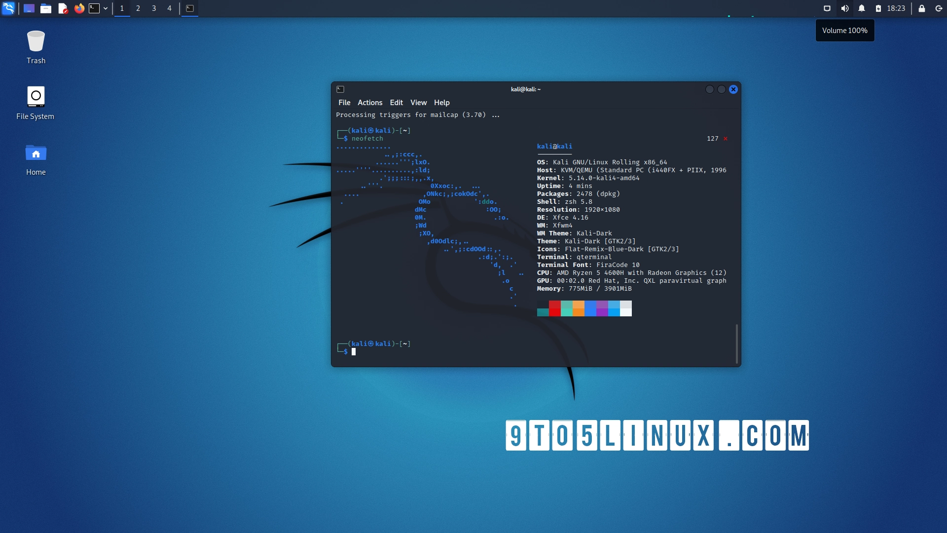 Kali Linux 2021.4 Released with Raspberry Pi Zero 2 W Support, GNOME 41, and New Hacking Tools