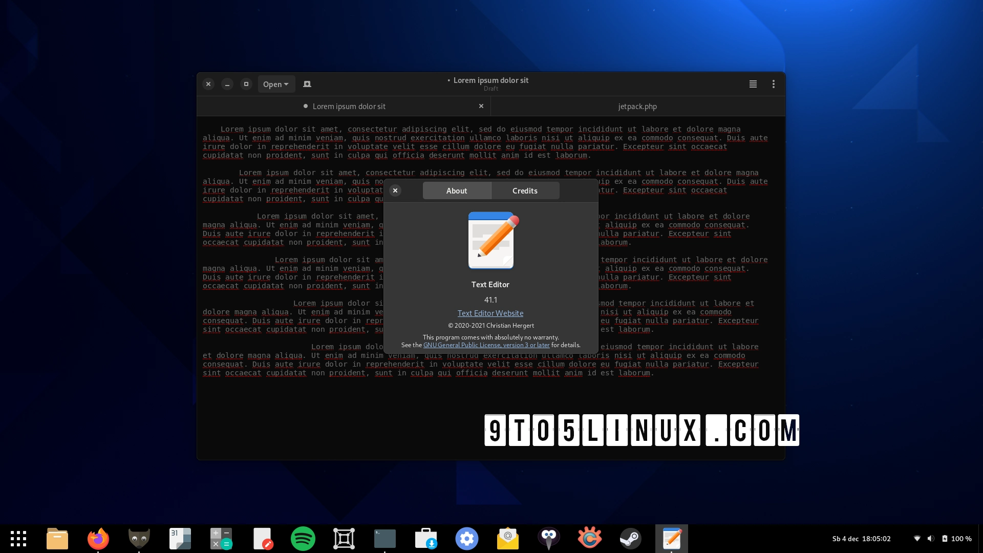 GNOME’s Text Editor to Get Recoloring Support, Revamped “Open” Popover in GNOME 42