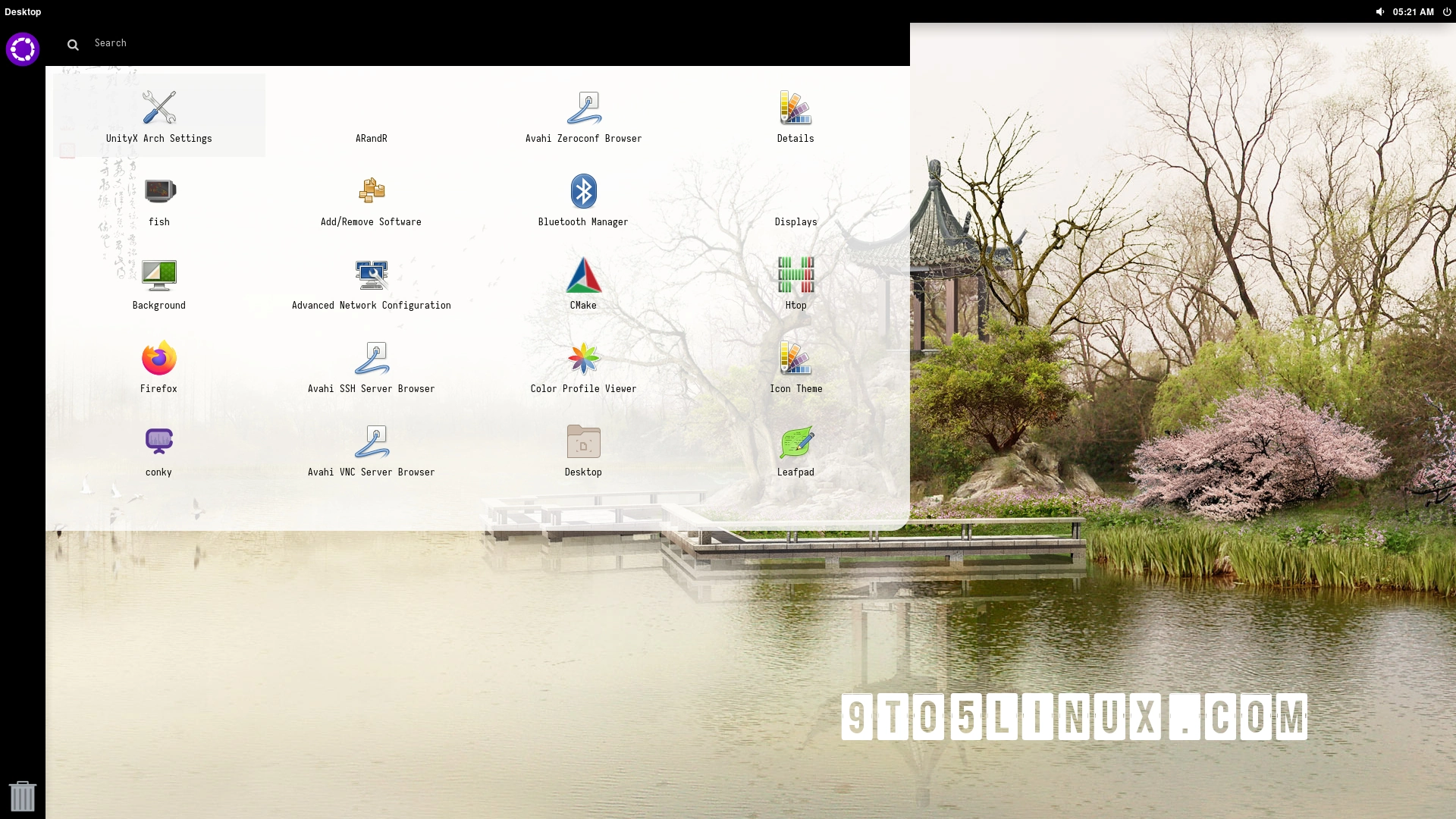 UnityX 10 Desktop Environment Makes Great Progress, Now Features New Panel and Sidebar Designs