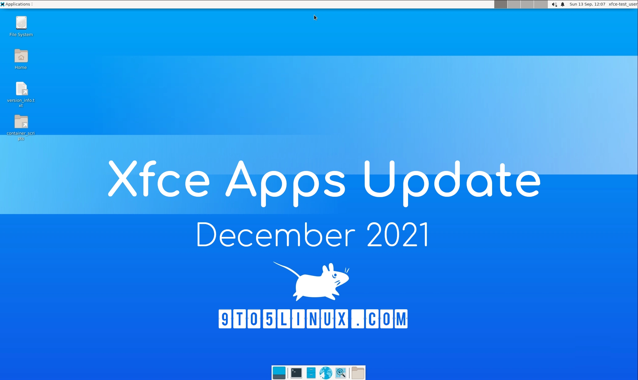 Xfce’s Apps Update for December 2021: New Releases of Xfce Terminal, Whisker Menu, and More