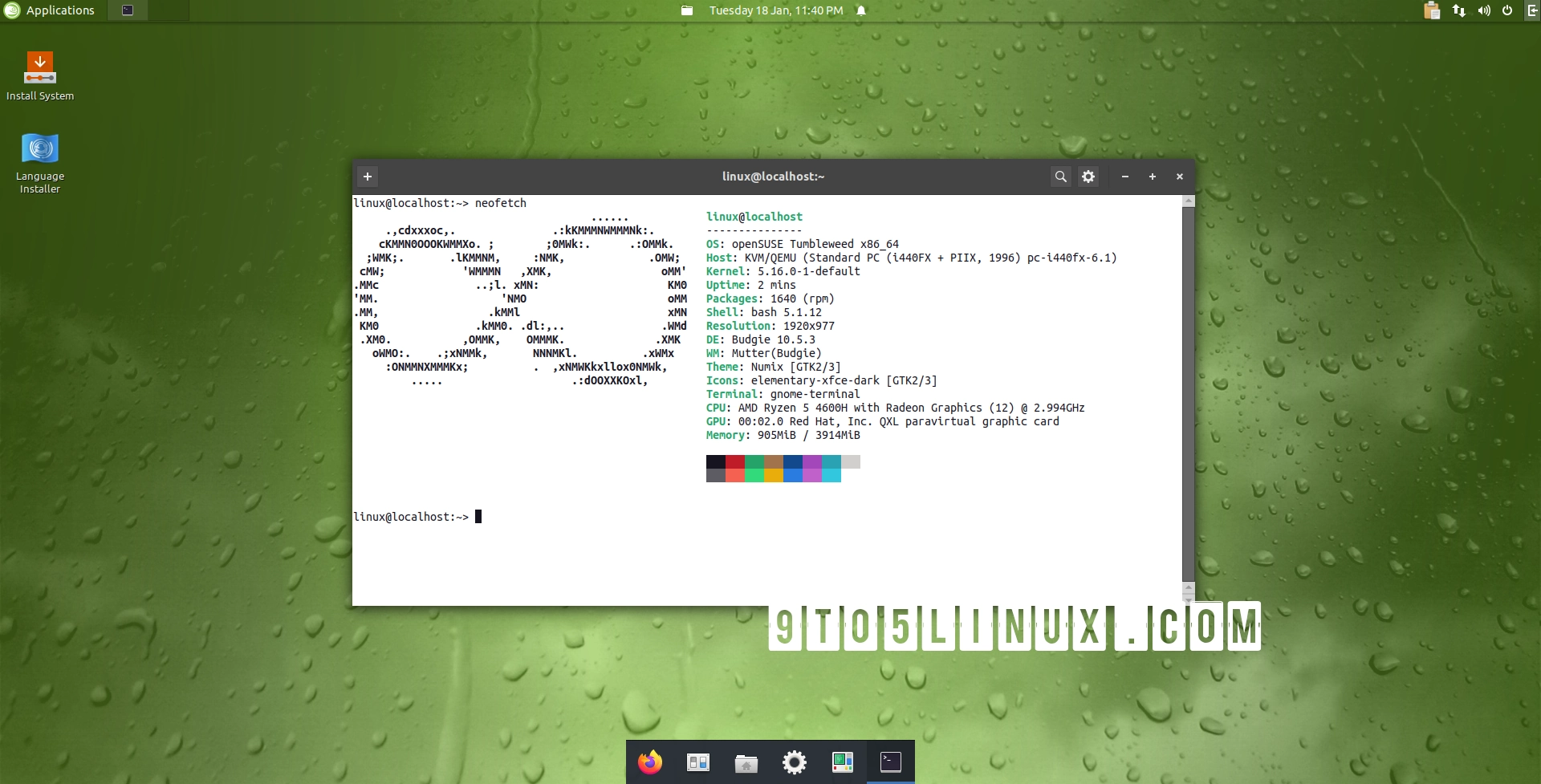 GeckoLinux ROLLING Now Ships with Linux 5.16, Improved PipeWire Configuration
