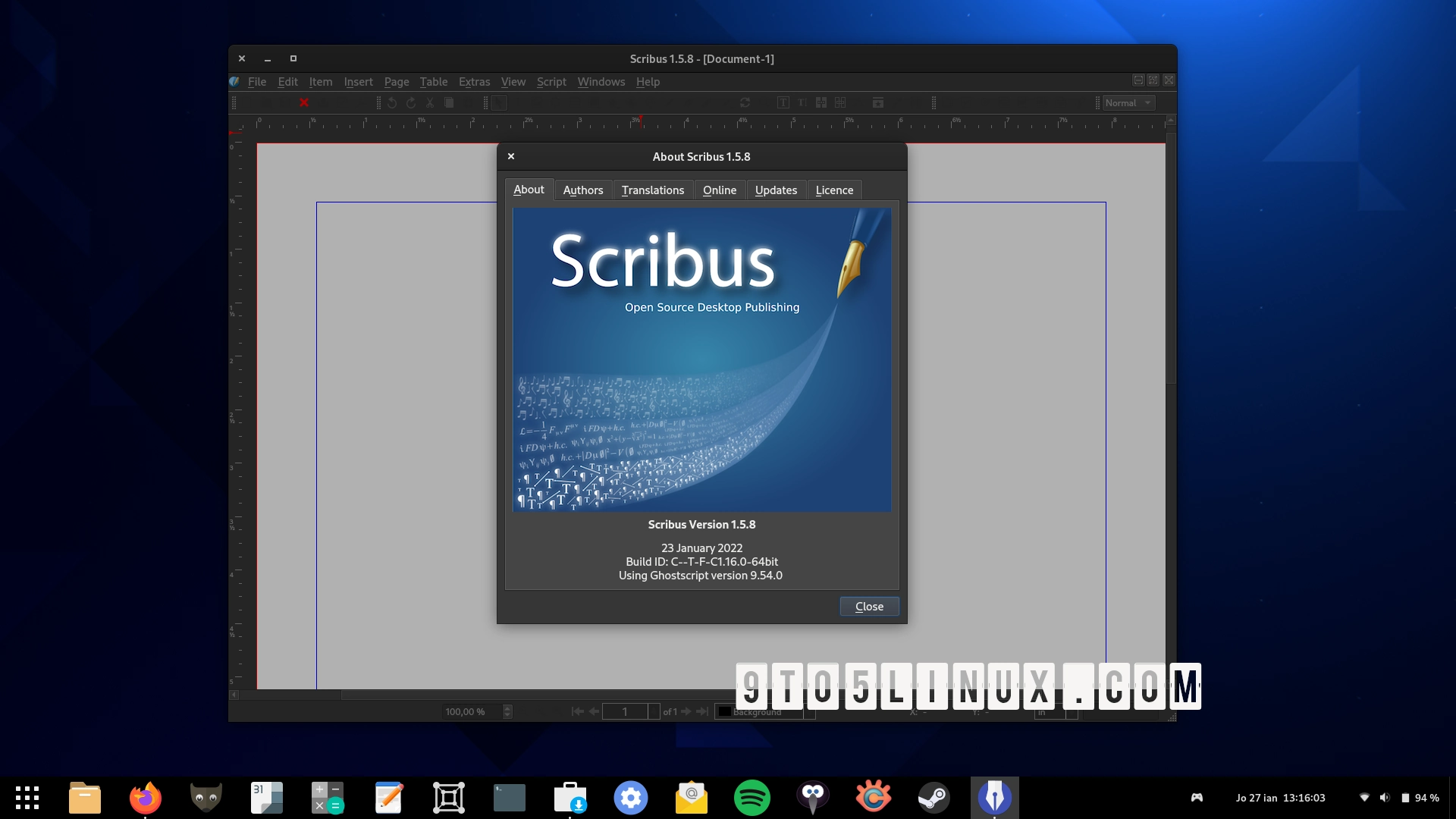 Scribus 1.5.8 Powerful Desktop Publishing App Brings More Improvements, Qt 6 Porting Begins