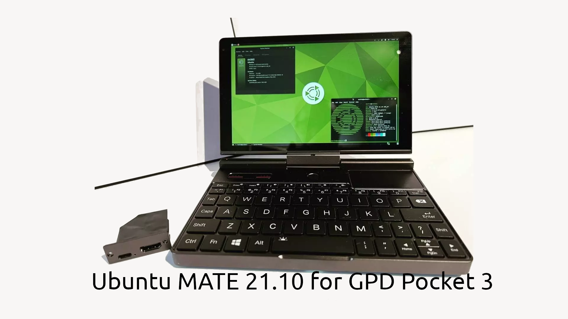 Ubuntu MATE 21.10 Released for the GPD Pocket 3 Tiny Computer