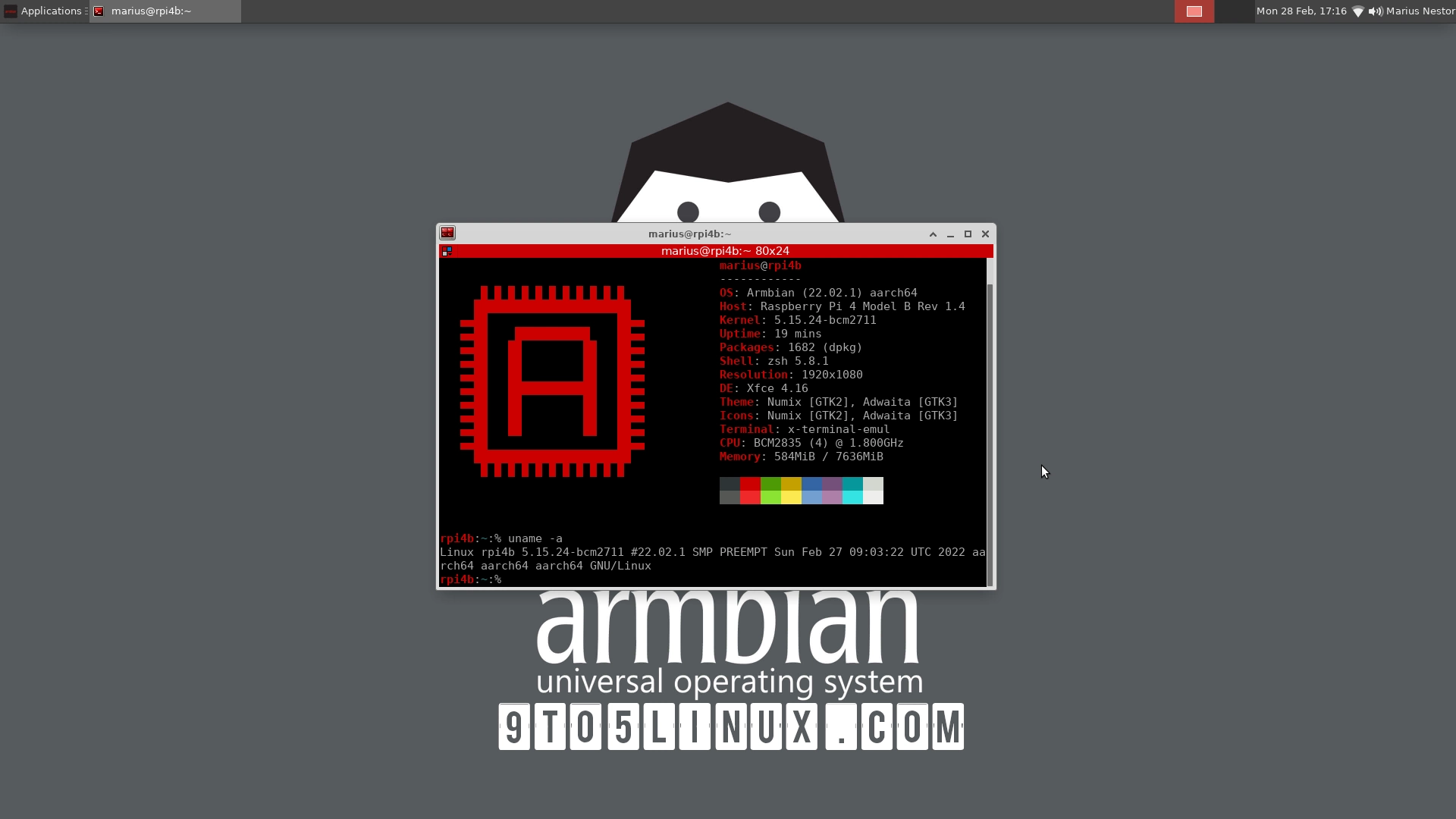 Armbian 22.02 Is Here with Official Raspberry Pi Support, UEFI Support, and More