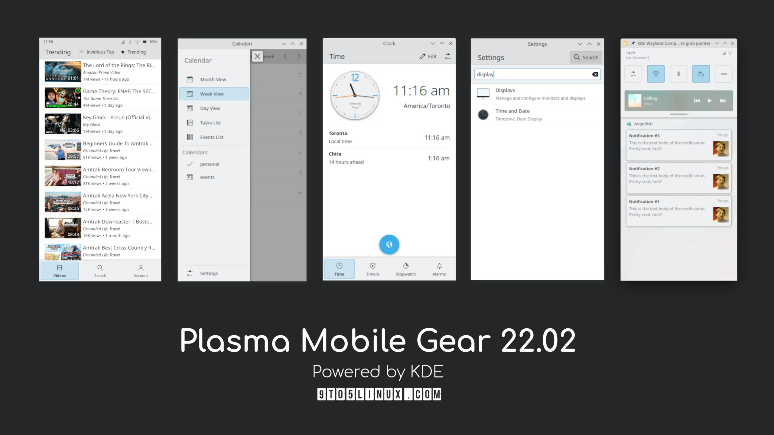 Plasma Mobile Gear 22.02 Is Out with Many Changes to the Plasma Mobile Shell and Apps