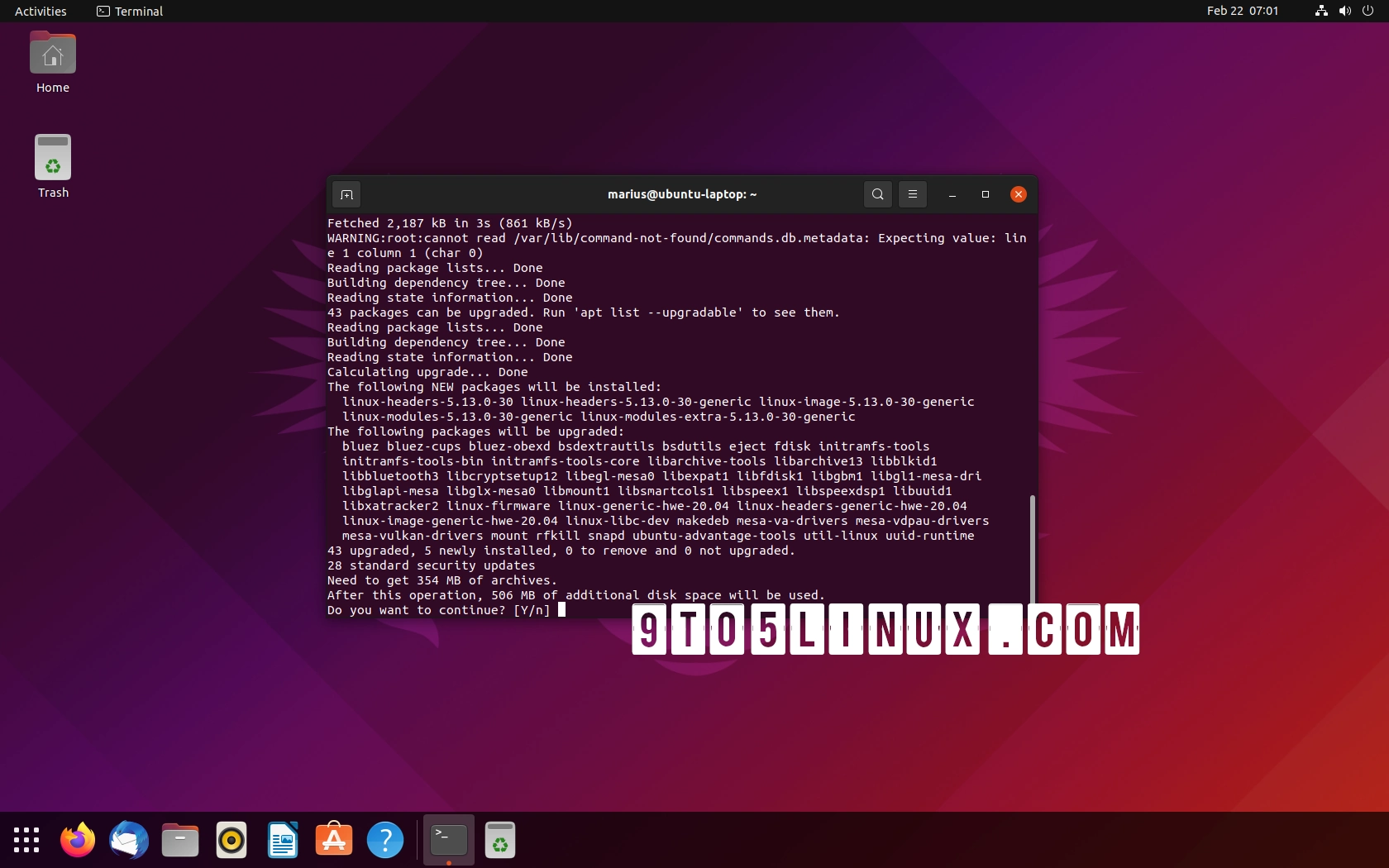 Ubuntu Users Get Another Major Kernel Update, Up to 15 Vulnerabilities Patched