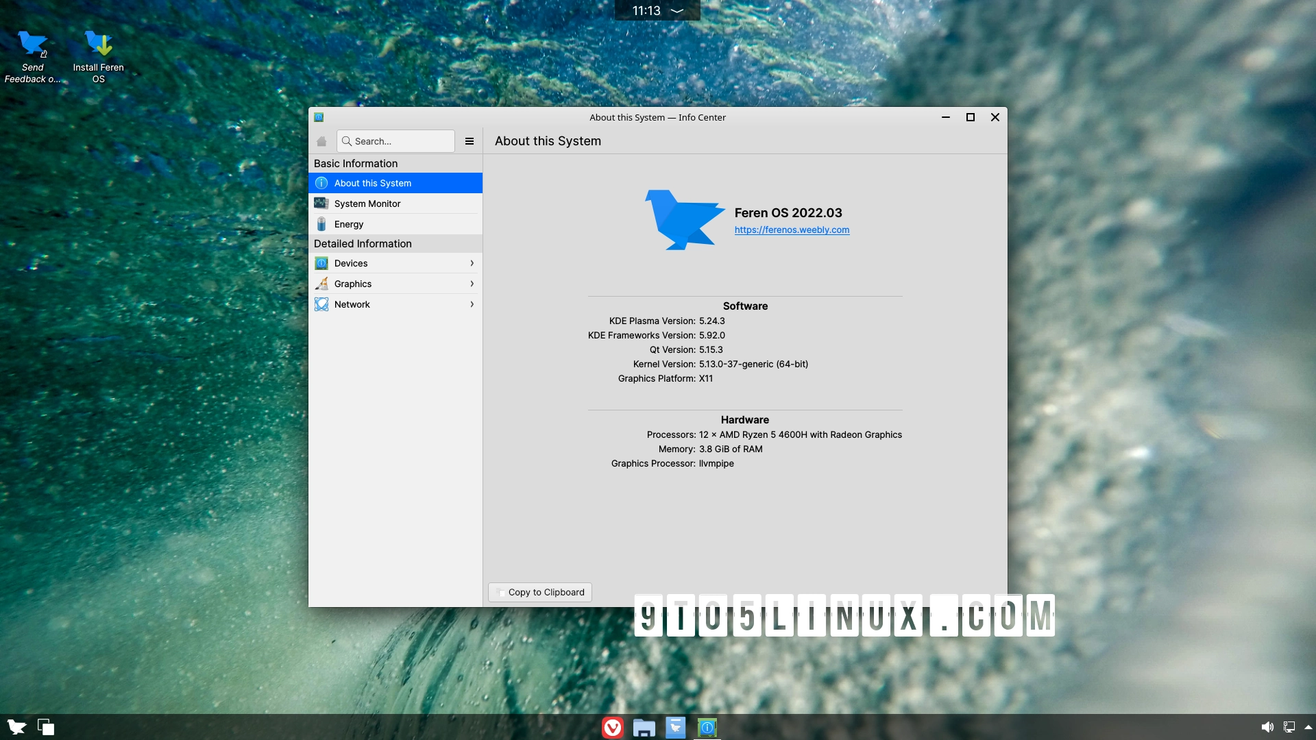 Ubuntu-Based Feren OS 2022.03 Released with KDE Plasma 5.24 LTS, Various Improvements