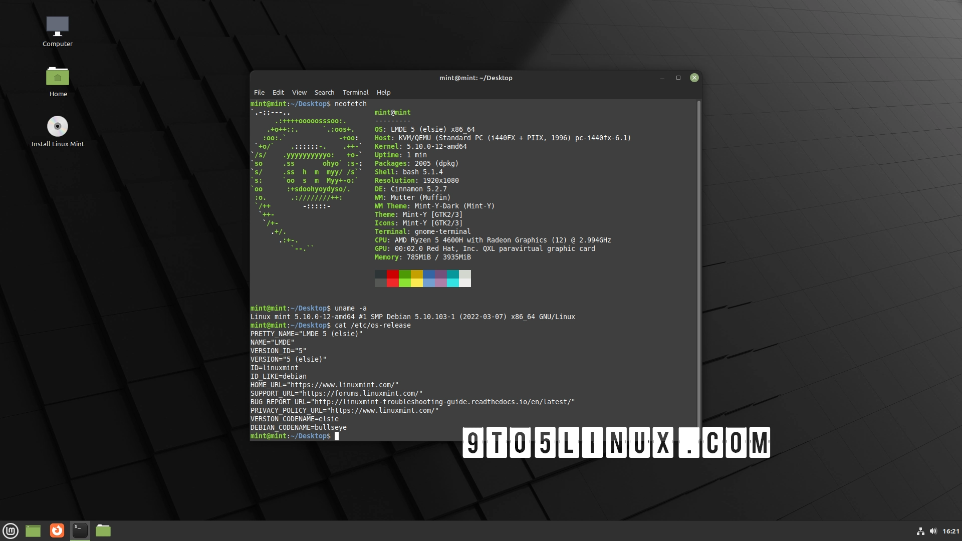 LMDE (Linux Mint Debian Edition) 5 “Elsie” Is Now Available for Download
