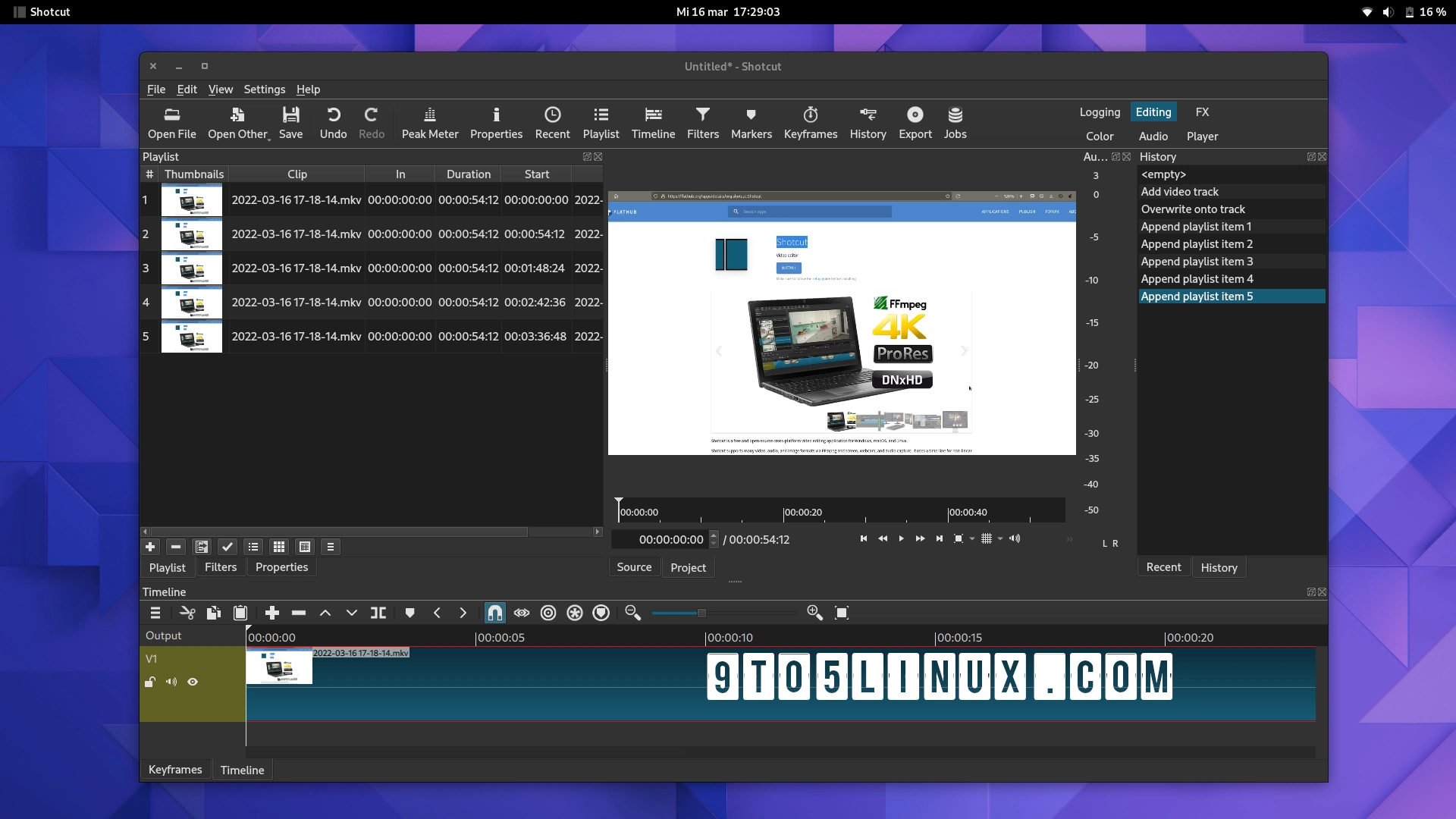 Flatpak App of the Week: Shotcut – Powerful and Versatile Video Editor