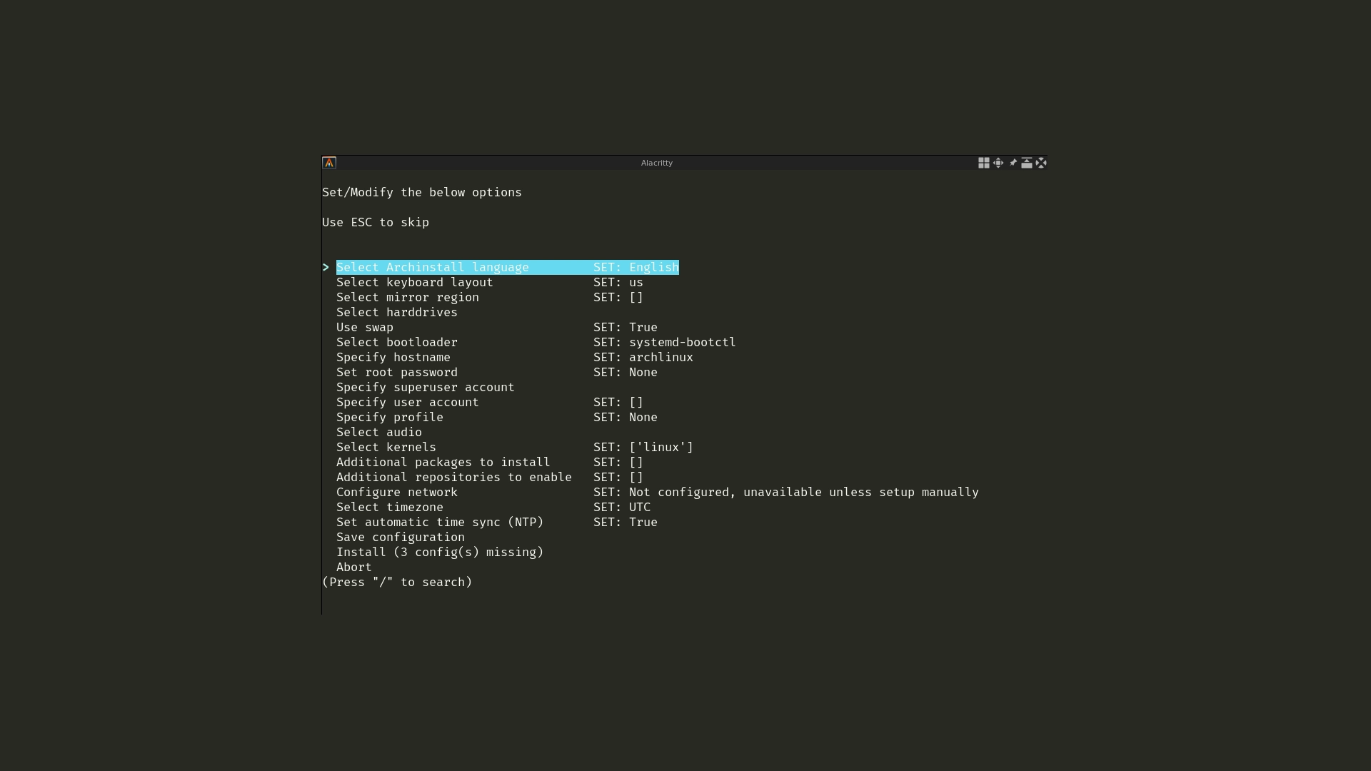 Arch Linux’s Archinstall Gets a Brand-New Menu System, Many Other New Features