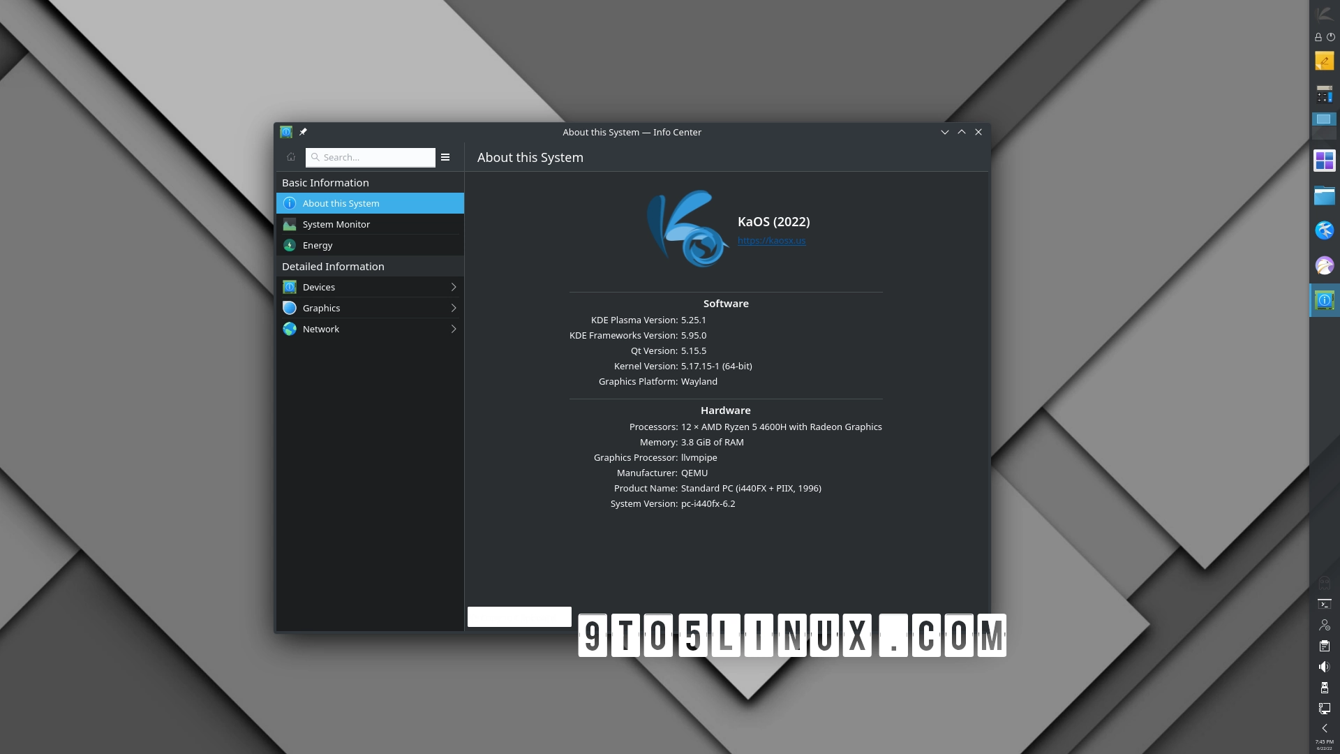 KaOS Linux 2022.06 Released with KDE Plasma 5.25 Desktop and Calamares 3.3 Installer