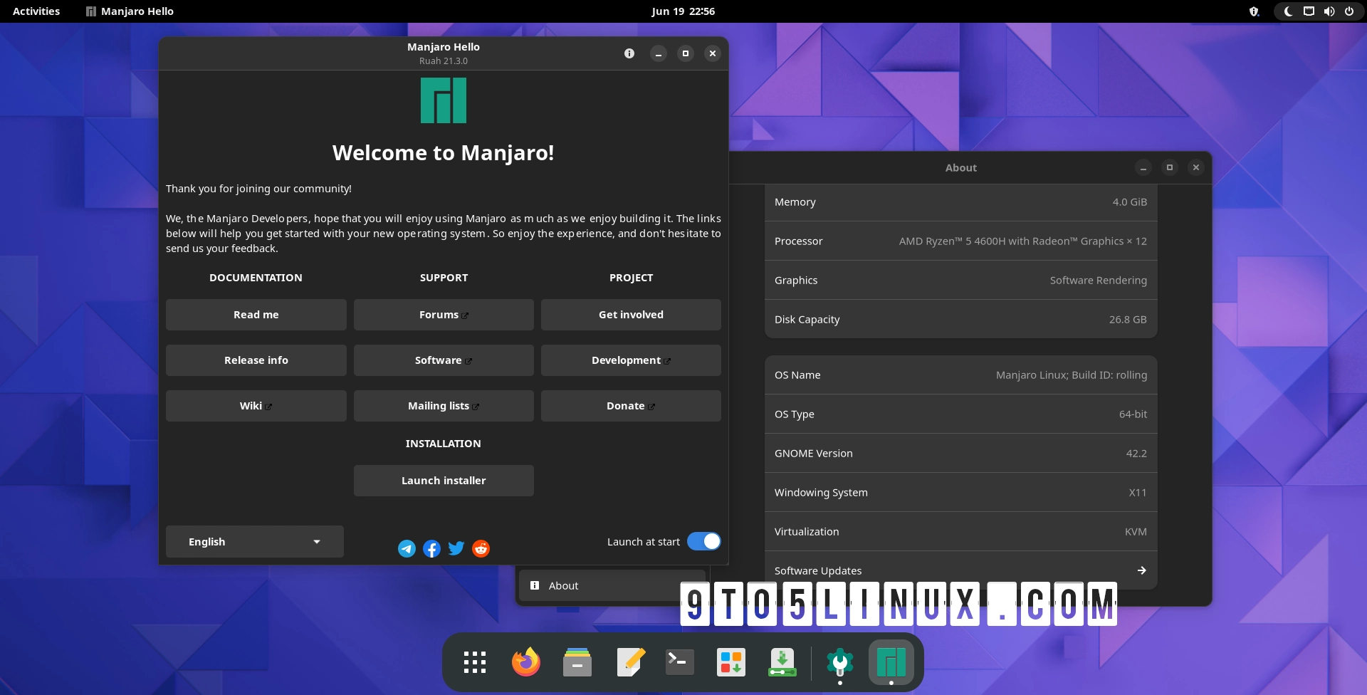 Manjaro 21.3 Brings GNOME 42.2 Edition, Sticks to LTS Kernel and Plasma Desktop