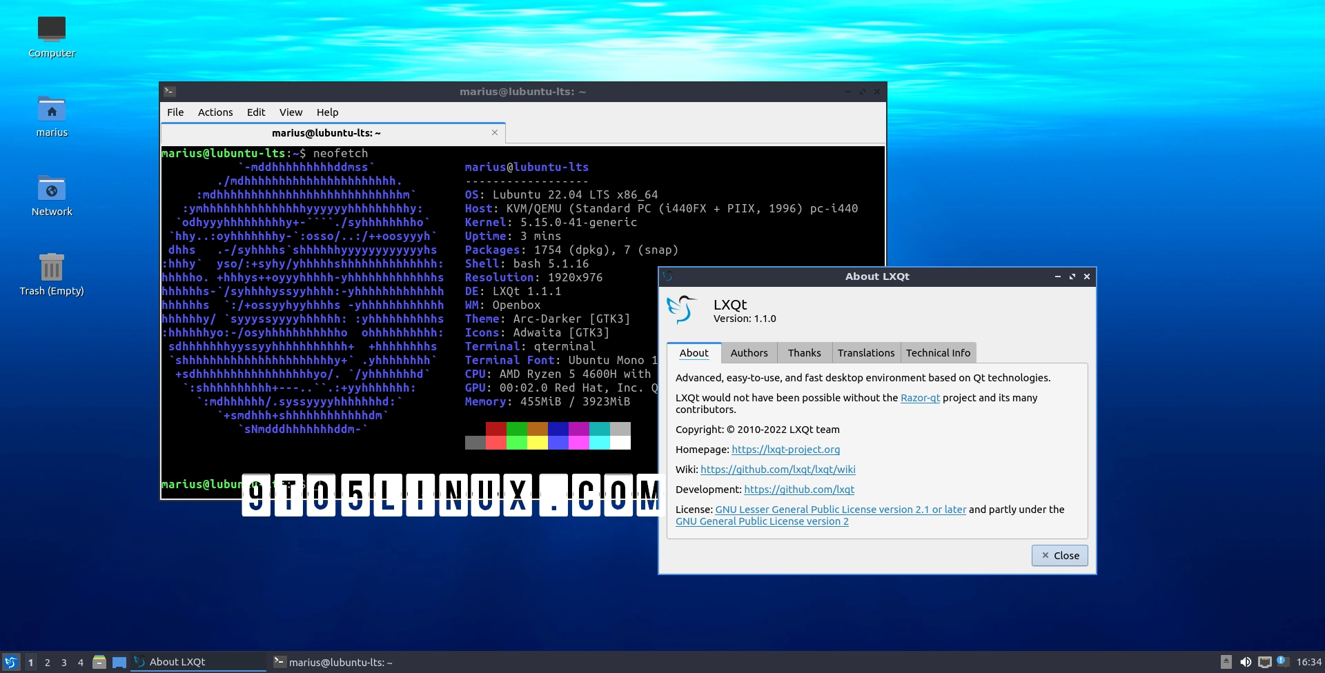 Lubuntu Devs Announce the Lubuntu Backports PPA with Latest LXQt Desktop Releases