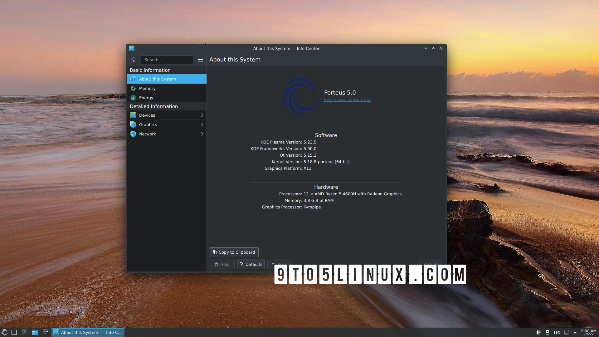 Slackware-Based Porteus Linux 5.0 Released with Eight Desktop Flavors, Linux 5.18
