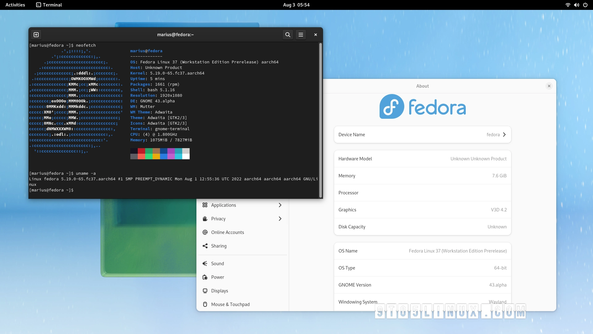 An Early Look at Fedora Linux 37 on Raspberry Pi 4