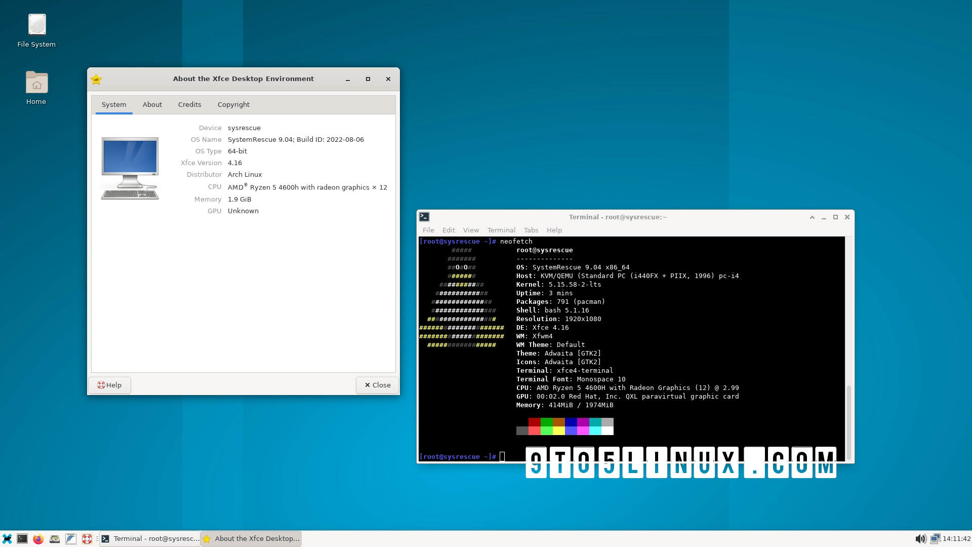 Arch Linux-Based SystemRescue 9.04 Distro Brings New Packages, Improvements