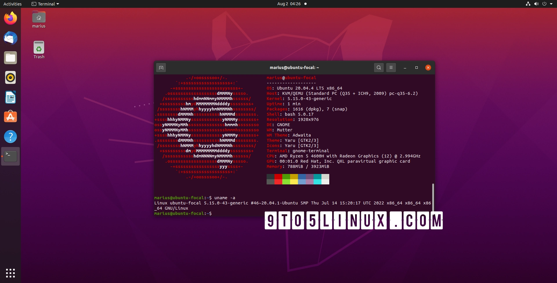 Ubuntu 20.04 LTS Is Now Powered by Linux Kernel 5.15 LTS from Ubuntu 22.04 LTS