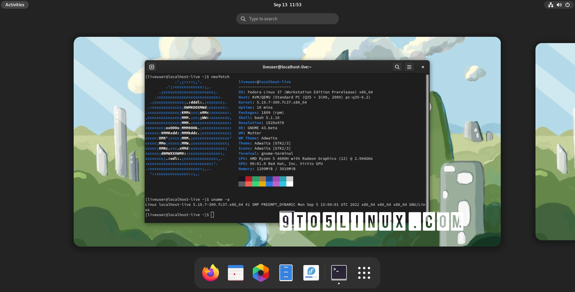 Fedora Linux 37 Beta Released with GNOME 43, Official Raspberry Pi 4 Support