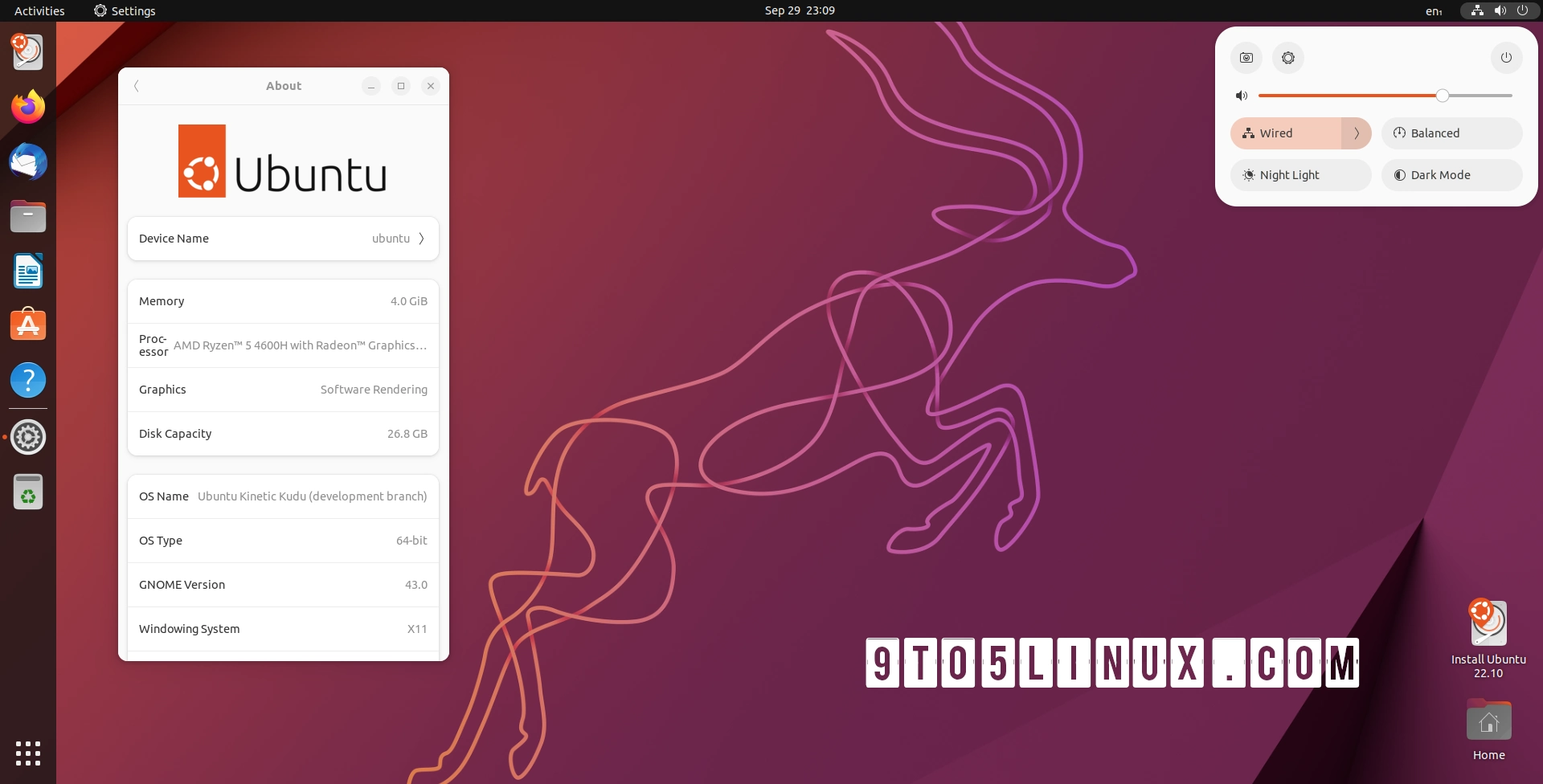 Ubuntu 22.10 (Kinetic Kudu) Beta Released with GNOME 43, Linux Kernel 5.19