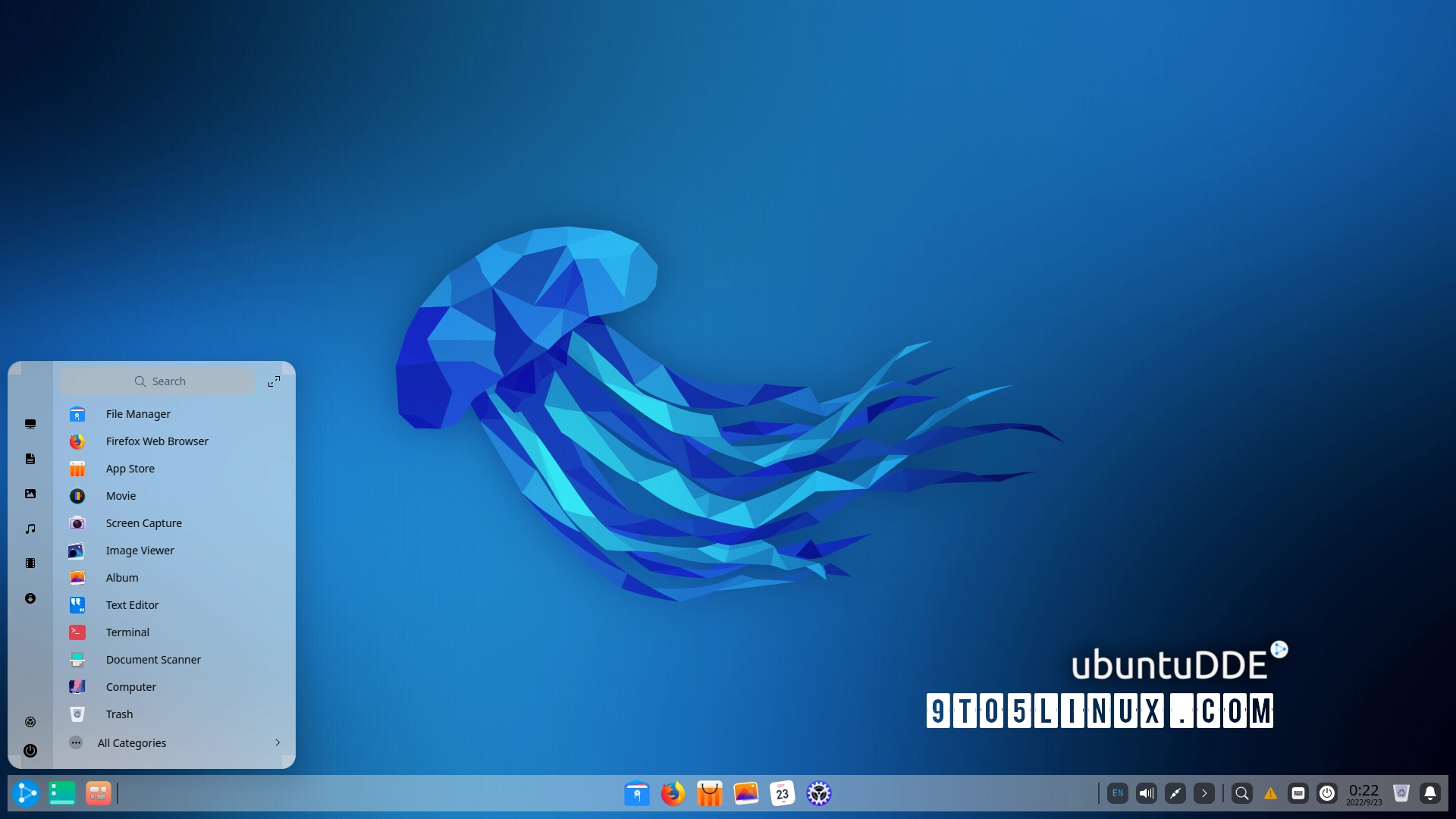 UbuntuDDE Remix 22.04 Brings the Deepin Desktop Environment to Ubuntu 22.04 LTS