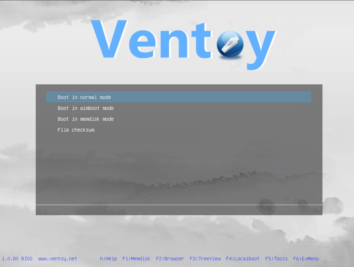 Ventoy 1.0.80 Adds Secondary Boot Menu, Now Supports More Than 1000 ISOs