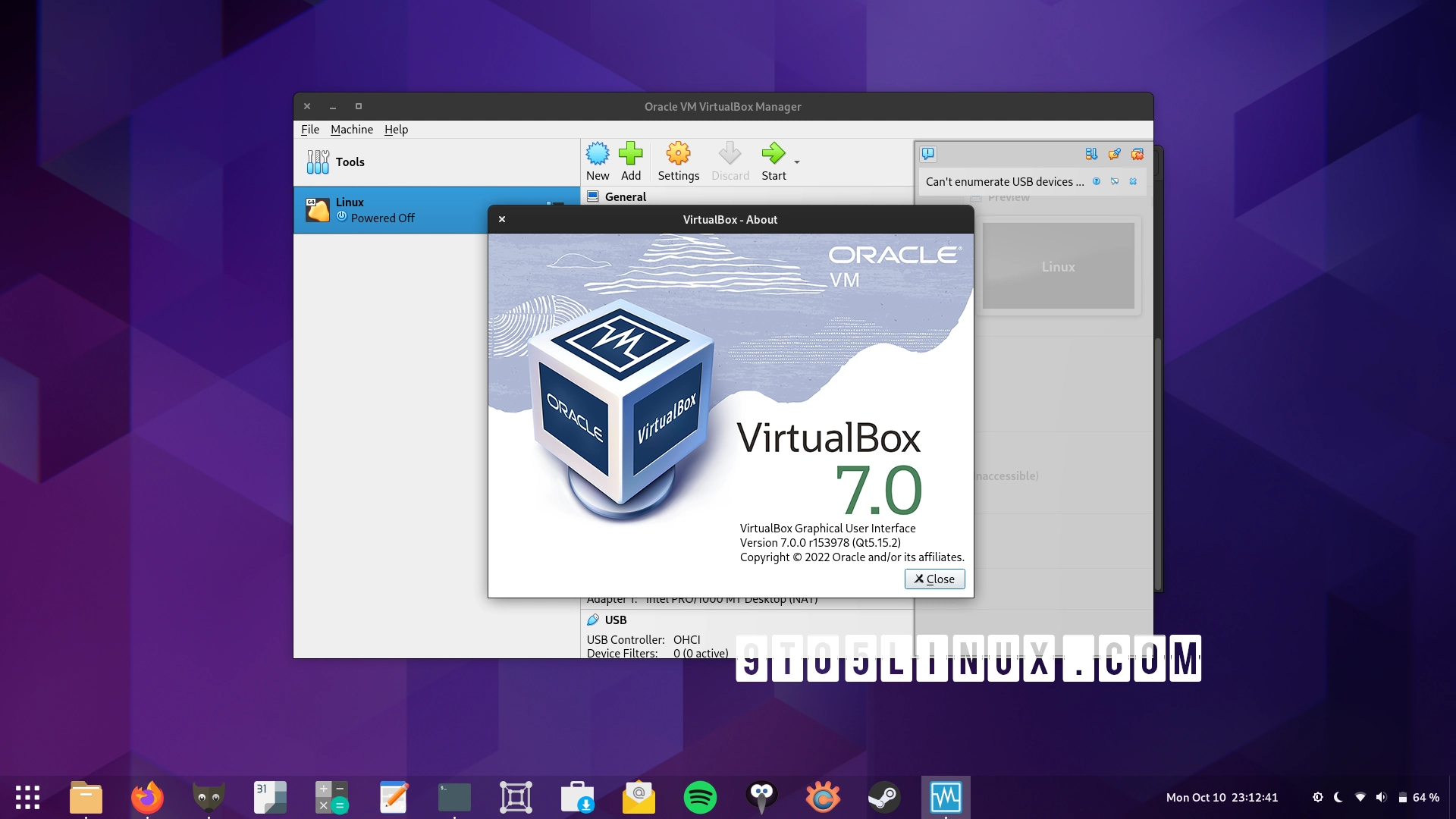 VirtualBox 7.0 Released with DXVK and Secure Boot Support, Full Encryption, and More