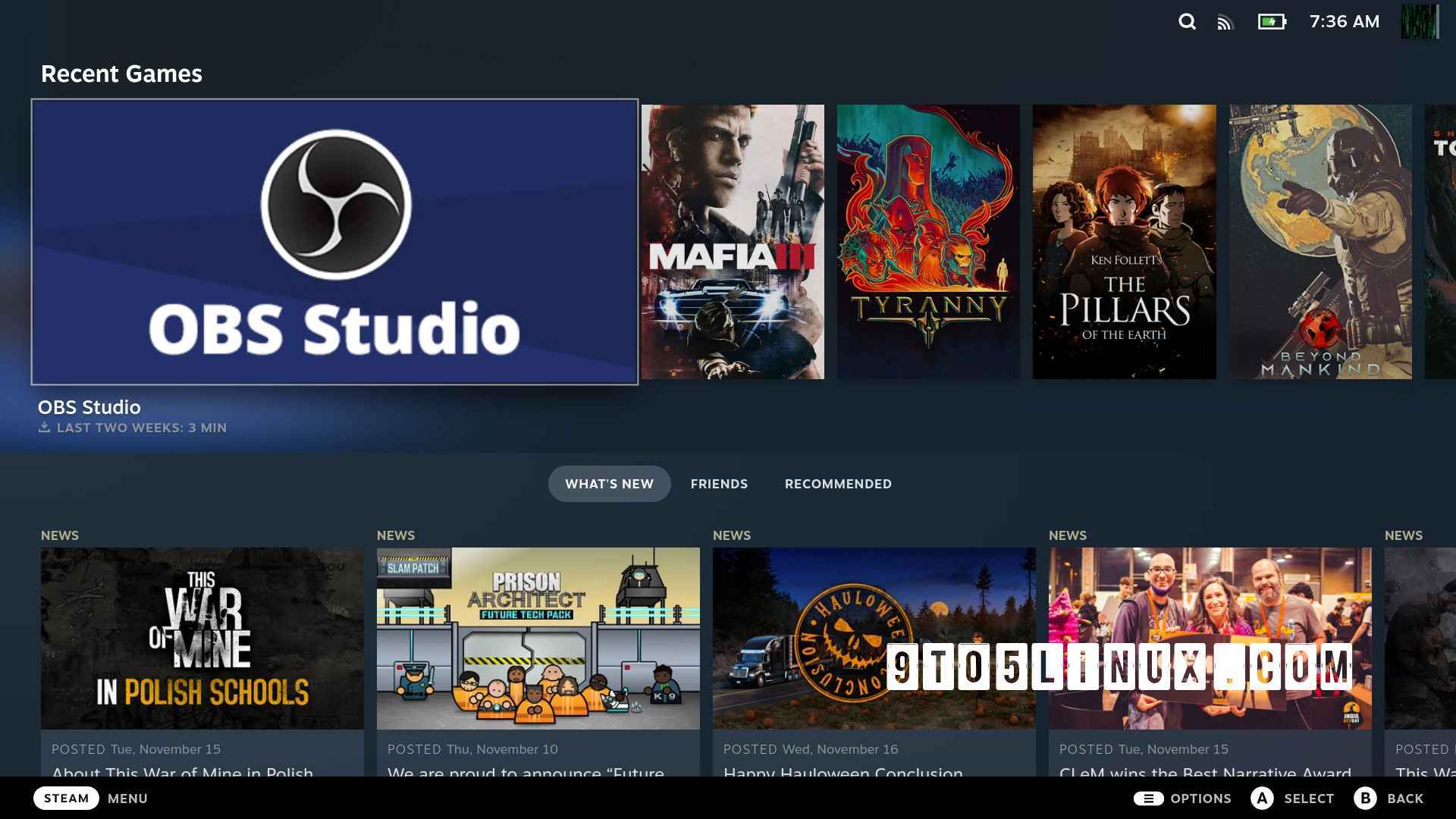 Valve Releases New Stable Steam Client Update with New Big Picture Mode