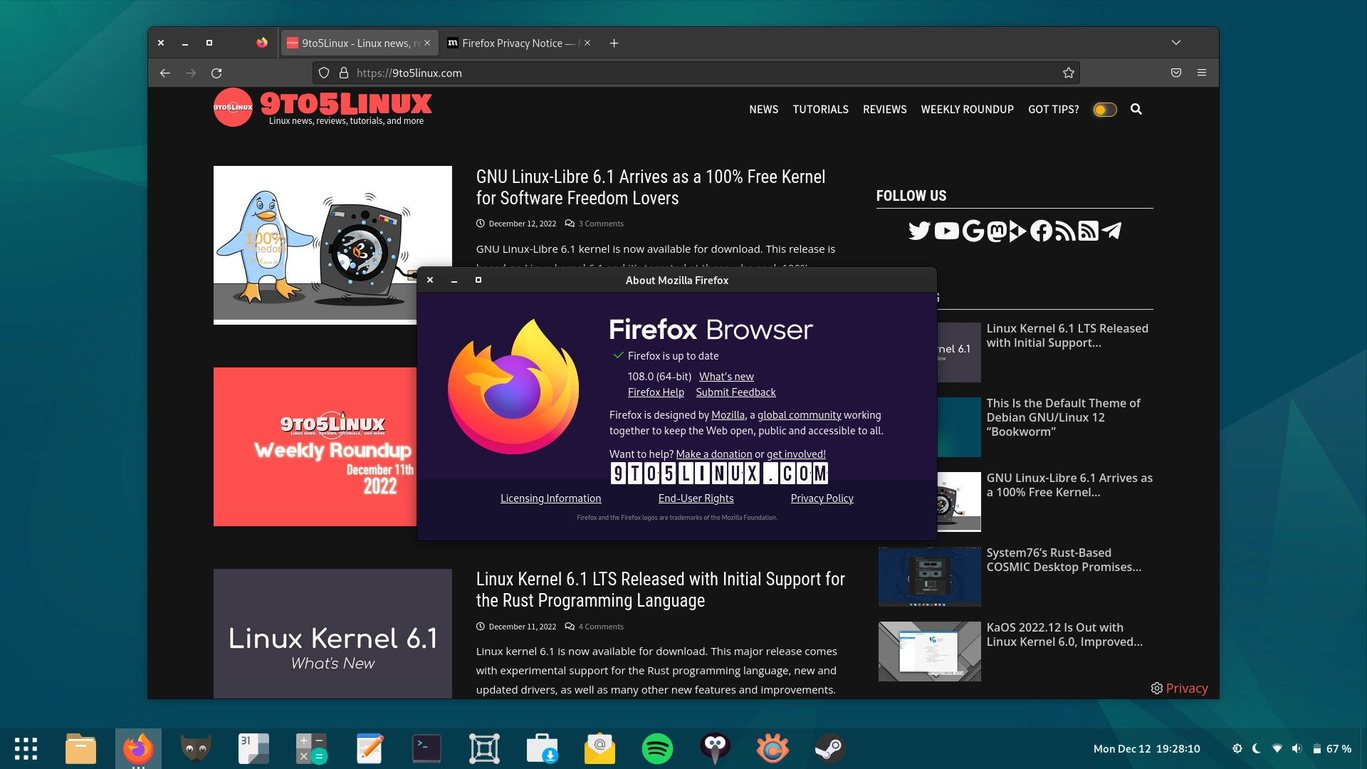 Firefox 108 Is Now Available for Download, This Is What’s New