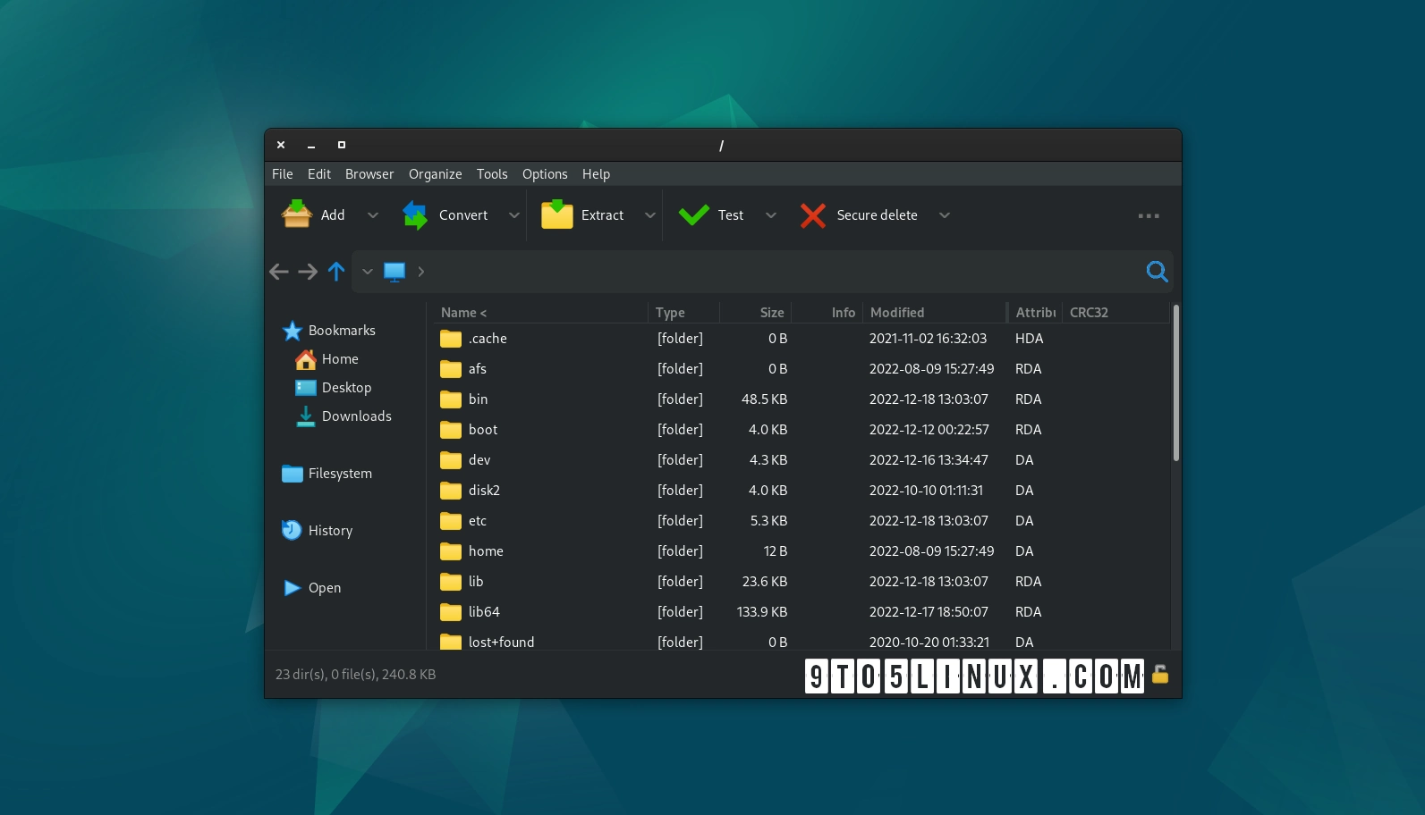 PeaZip 9.0 Released with Improved Speed and Memory Usage, New Options