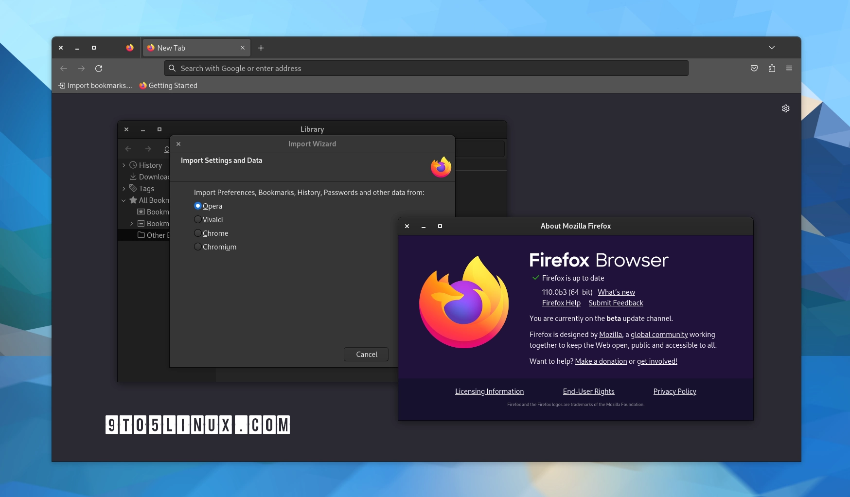 Firefox 110 Will  Finally Let You Import Data from Opera and Vivaldi