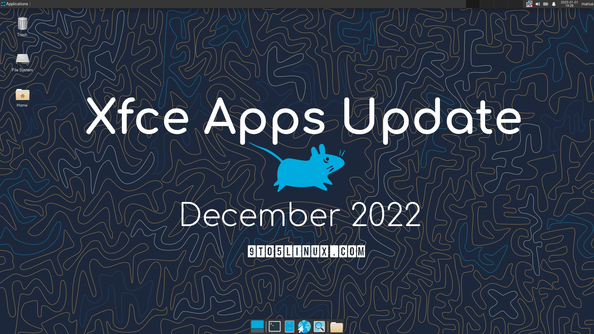 Xfce’s Apps Update for December 2022: New Releases of Ristretto, Thunar, Screenshooter, and More