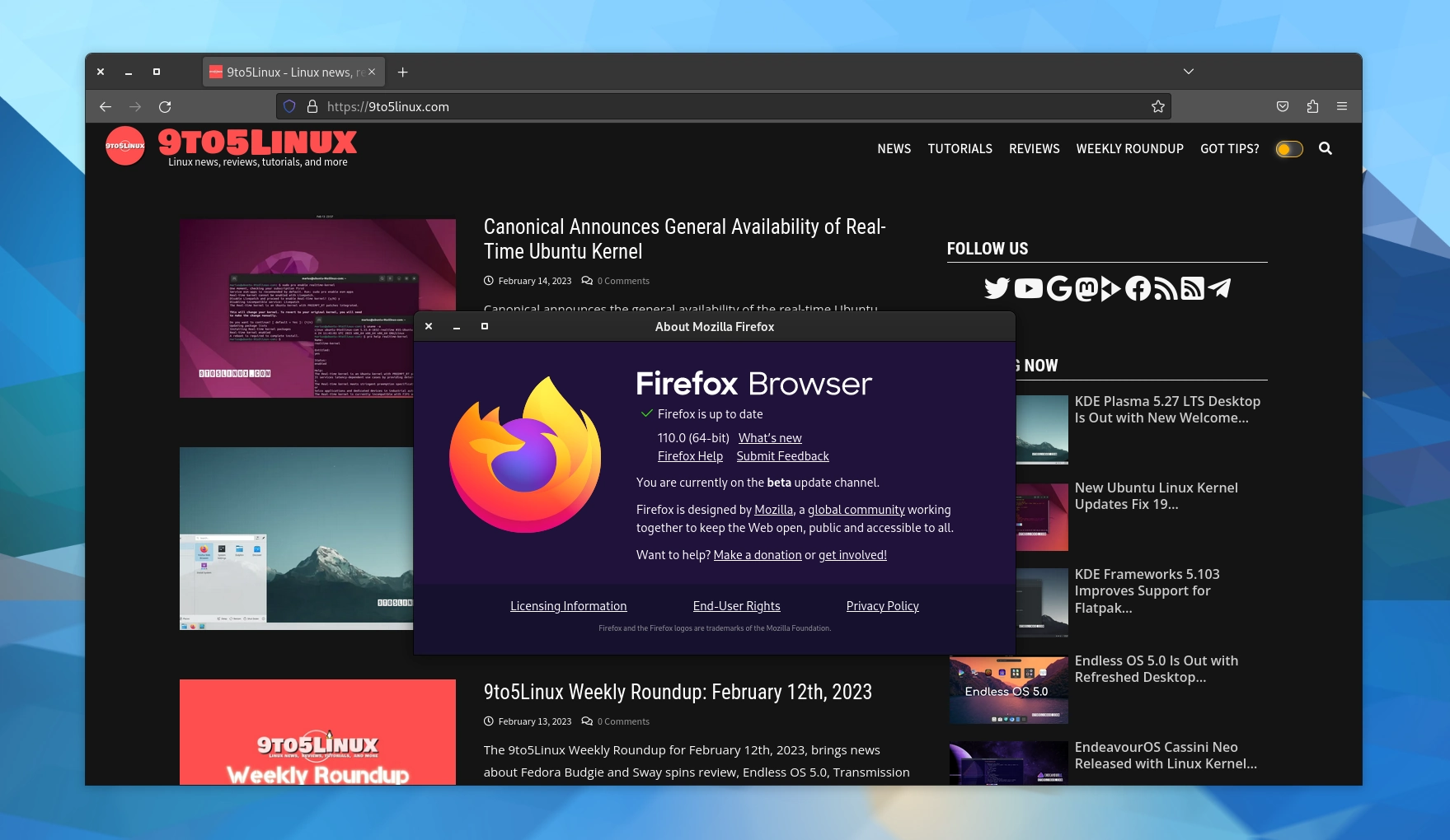 Mozilla Firefox 110 Is Now Available for Download, Here’s What’s New
