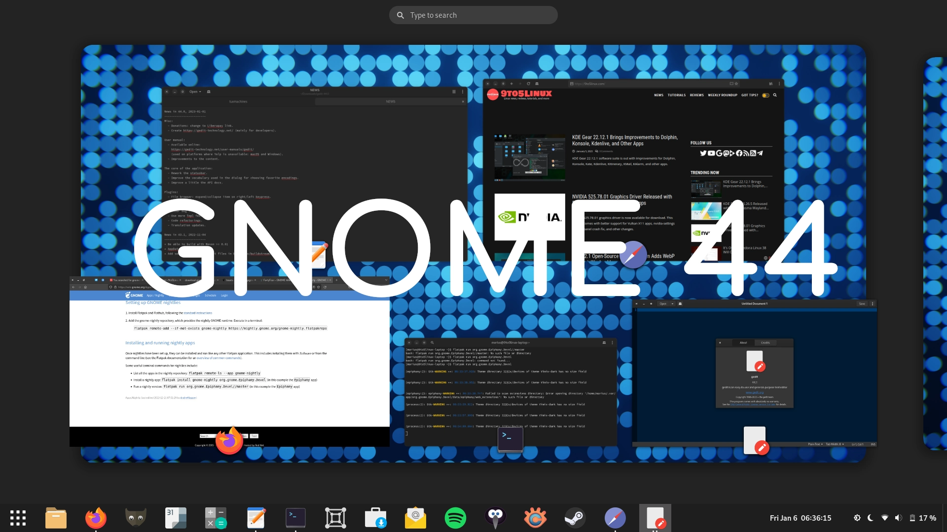 GNOME 44 Beta Released with Quick Settings Enhancements, WireGuard Support