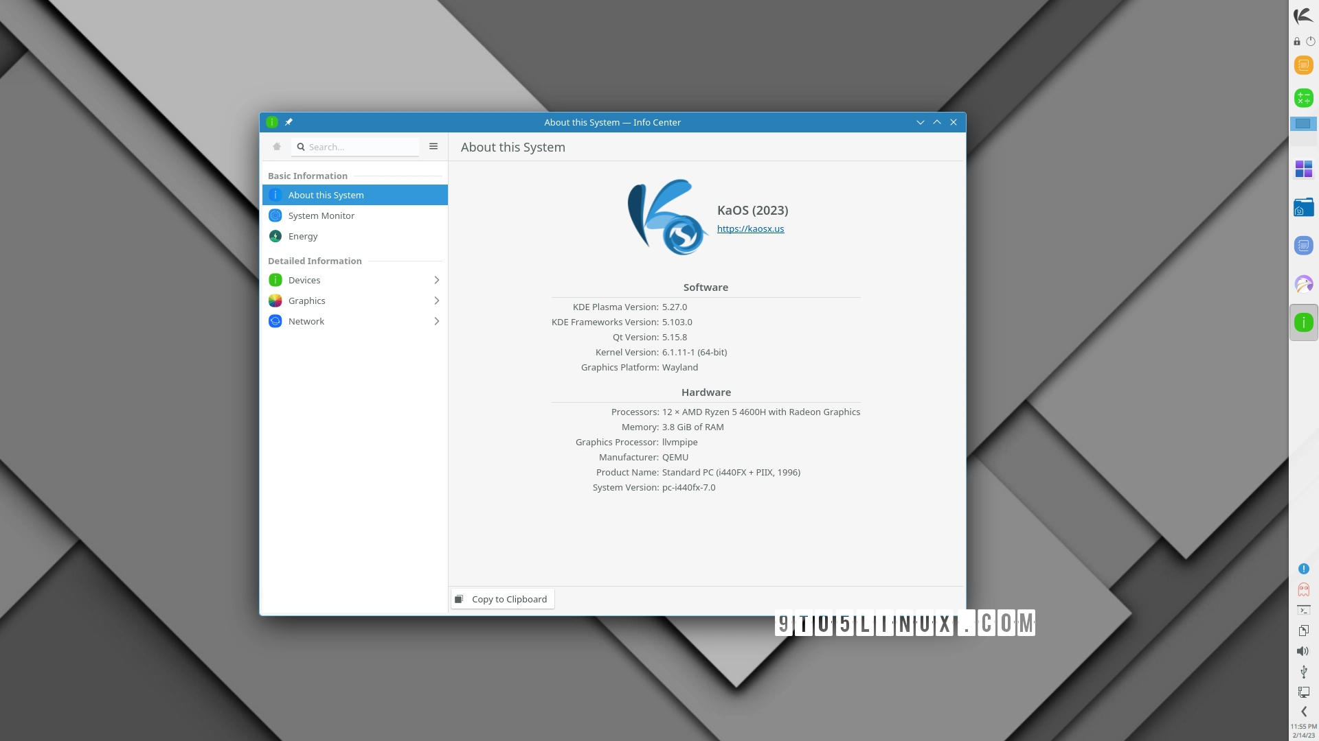 KaOS Linux 2023.02 Released with KDE Plasma 5.27 LTS and Linux Kernel 6.1 LTS