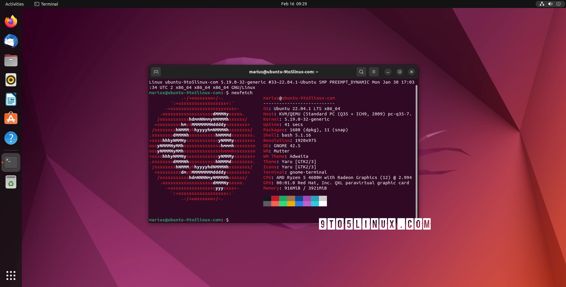 Ubuntu 22.04 LTS Is Now Powered by Linux Kernel 5.19 from Ubuntu 22.10