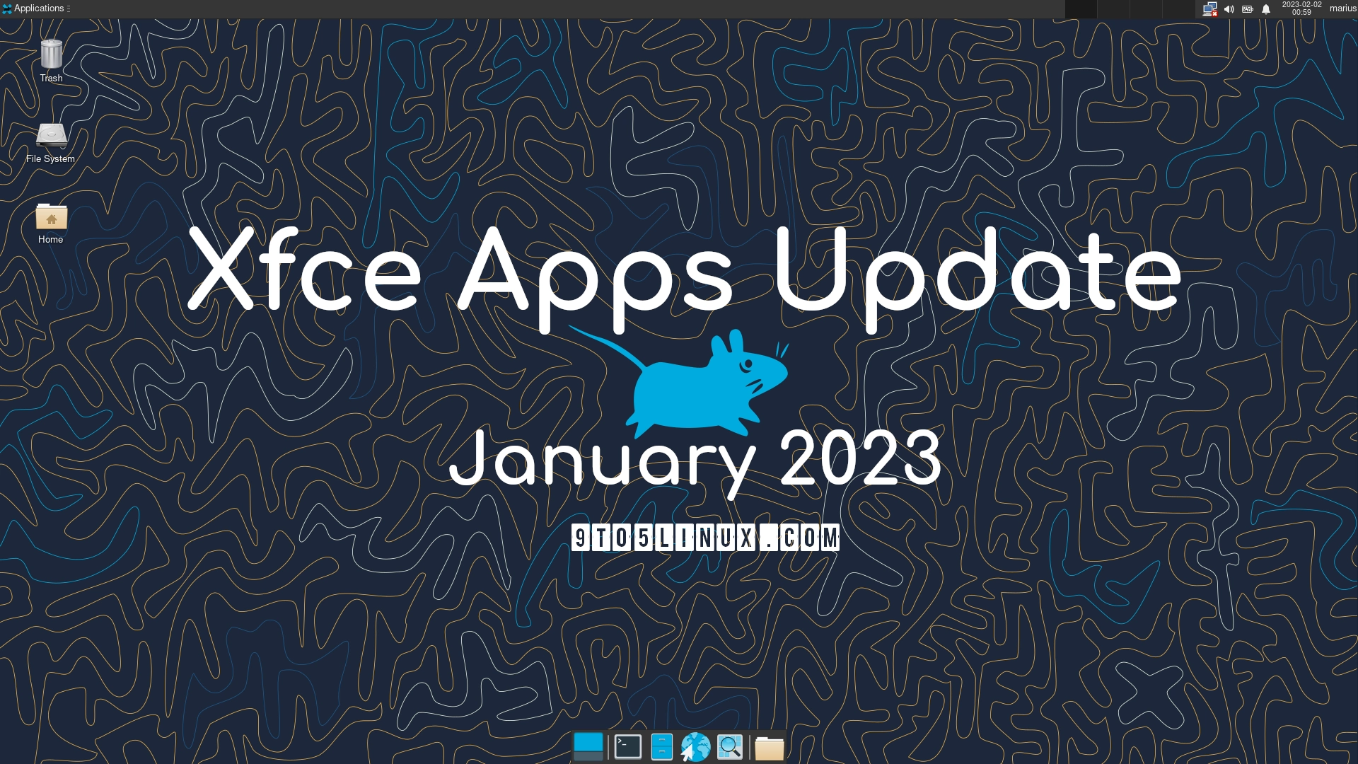 Xfce’s Apps Update for January 2023: New Releases of Thunar, Xfce Panel, and Whisker Menu