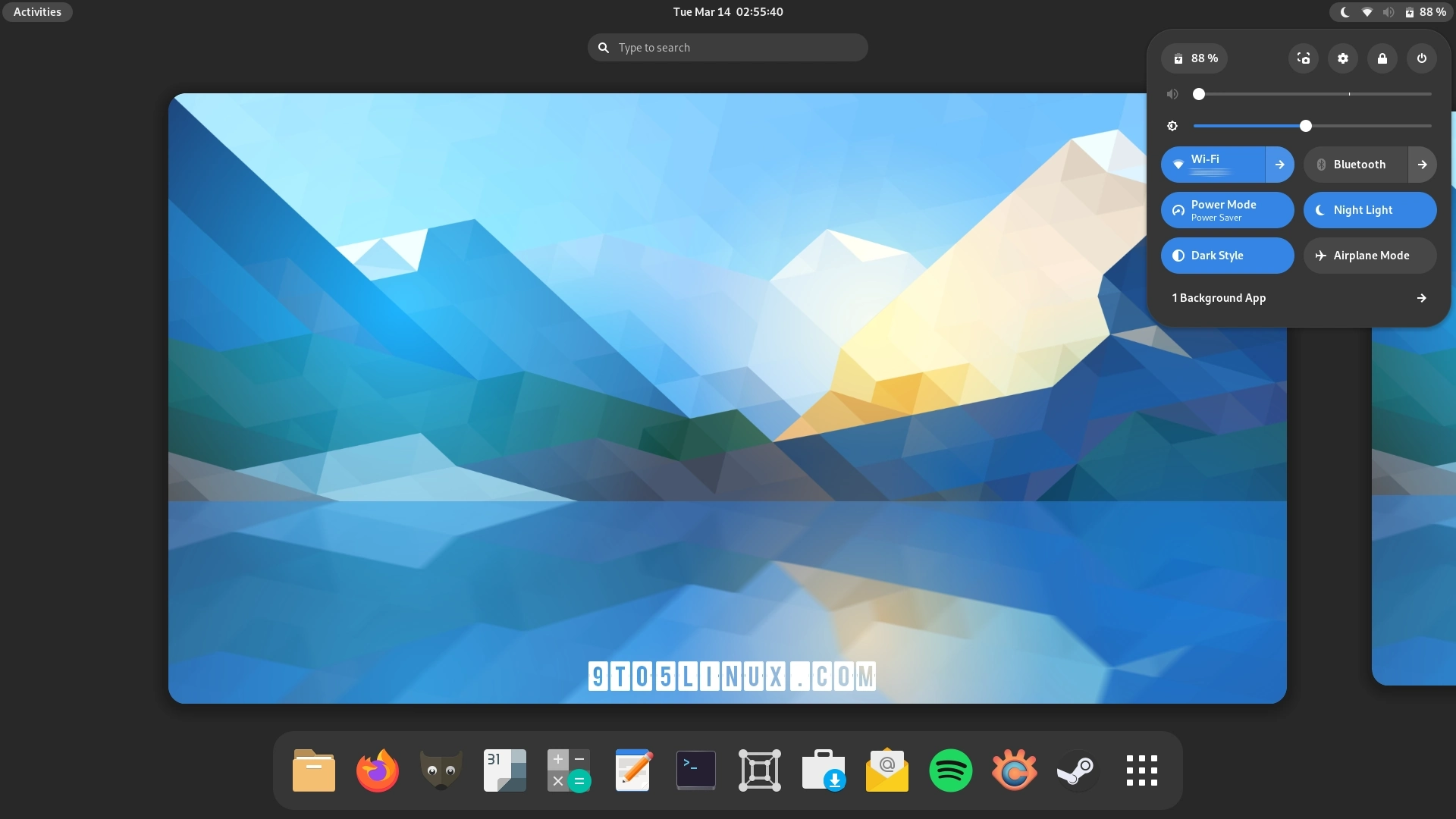 First Look at the GNOME 44 Desktop Environment on Fedora Linux 38