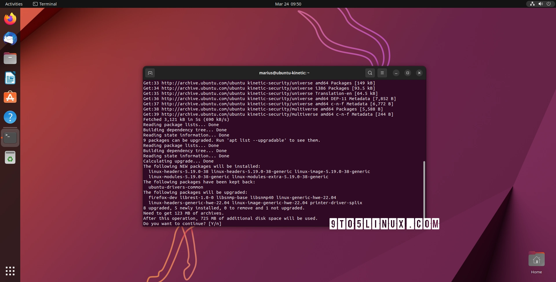 Ubuntu 22.10 Users Get New Linux Kernel Security Update, 9 Vulnerabilities Patched