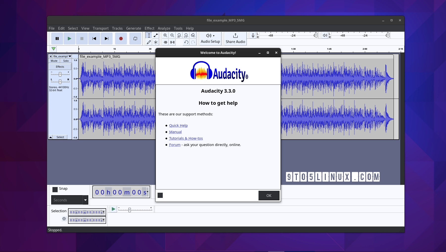 Audacity 3.3 Audio Editor Adds New Shelf Filter Effect, Experimental Beats and Bars