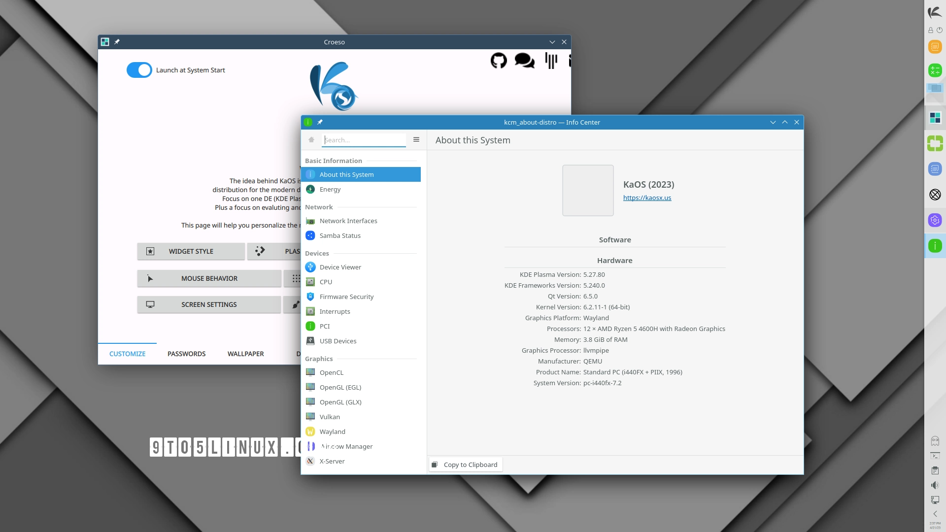 KaOS Linux Celebrates 10 Years with New ISO Release Featuring KDE Plasma 6