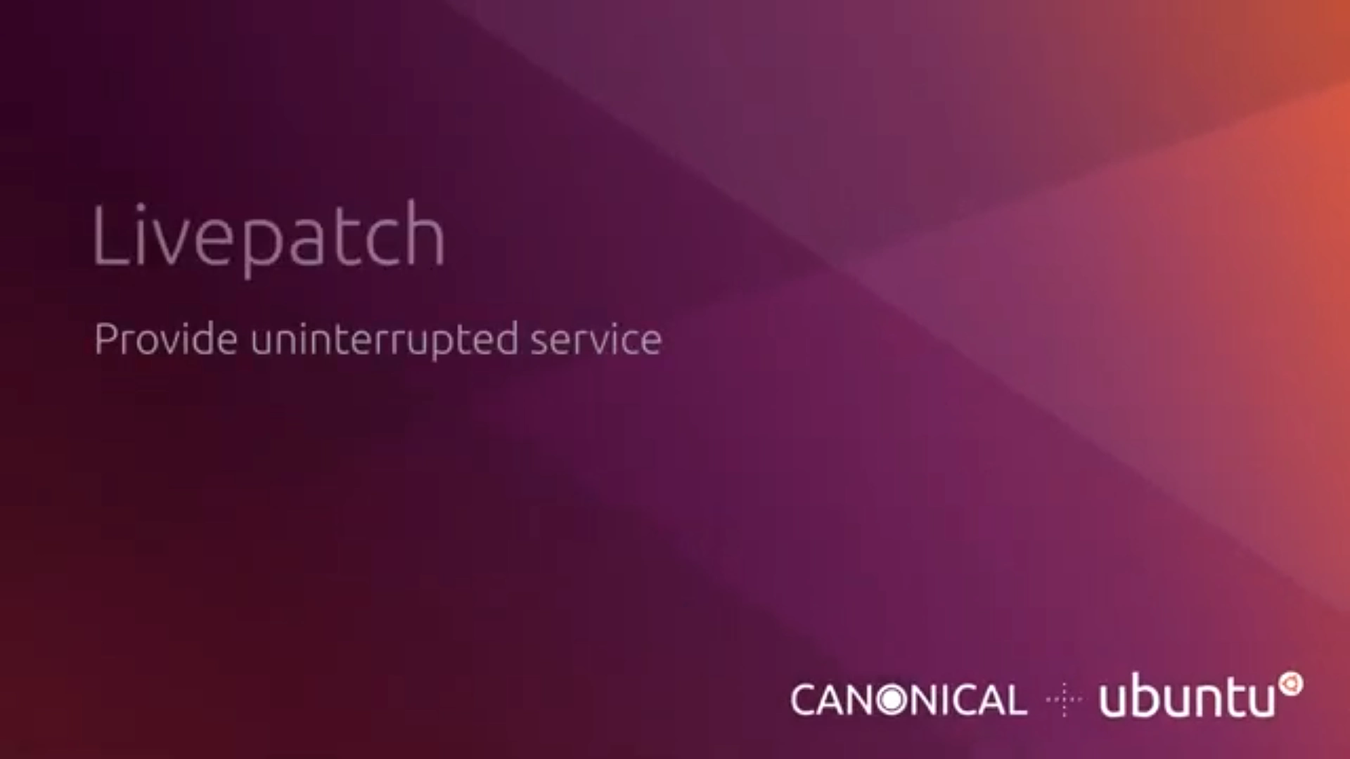 Canonical Announces Livepatch Support for Ubuntu Hardware Enablement Kernels