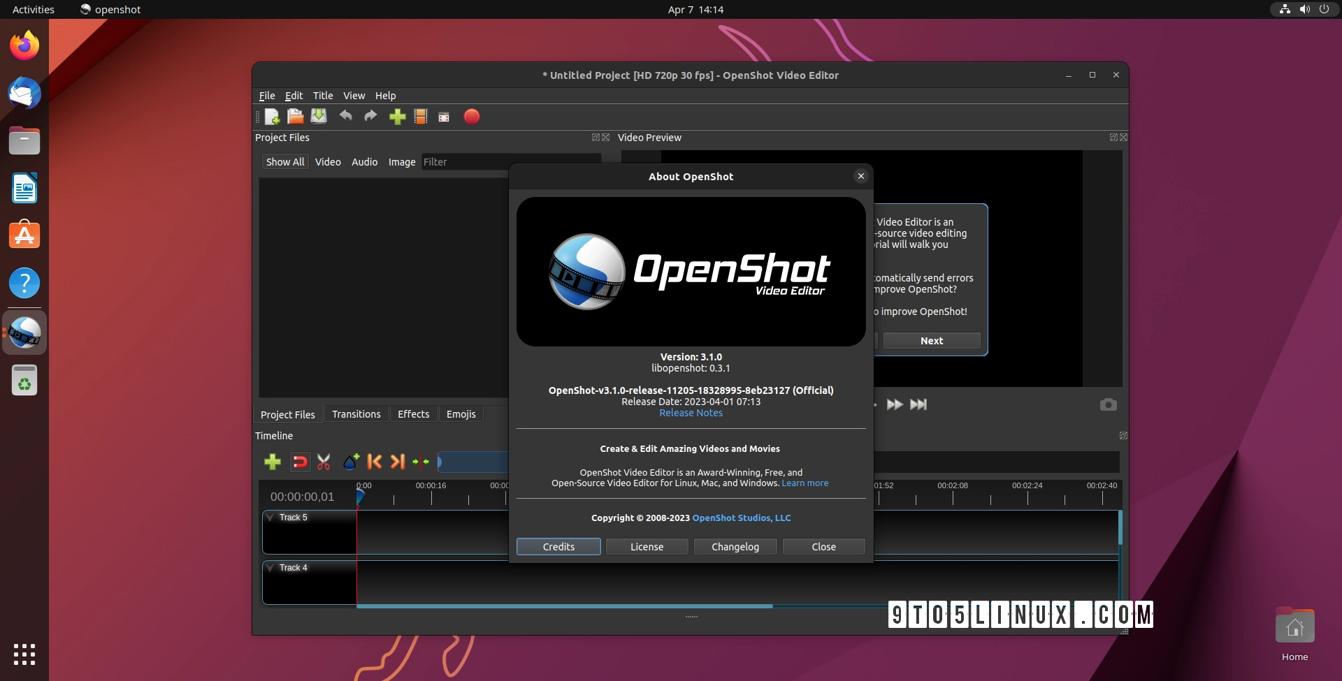 OpenShot 3.1 Open-Source Video Editor Released with Improved Profiles, More