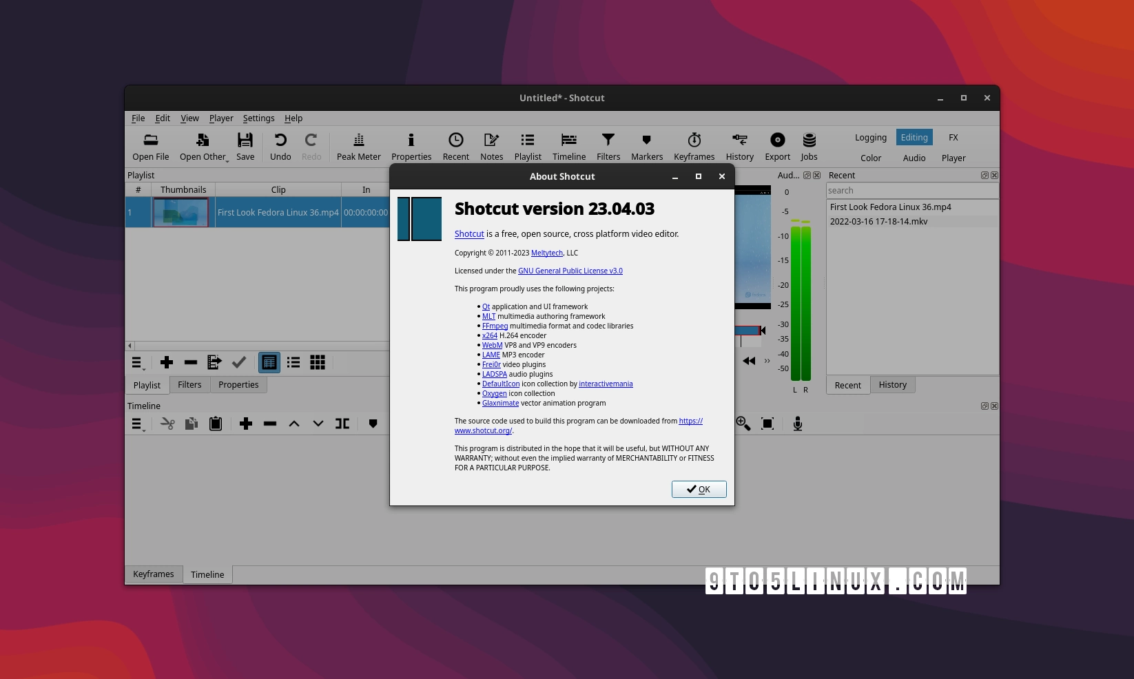 Shotcut 23.04 Video Editor to Bring Qt 6 and FFmpeg 6 Support, Flatpak ARM64 Build