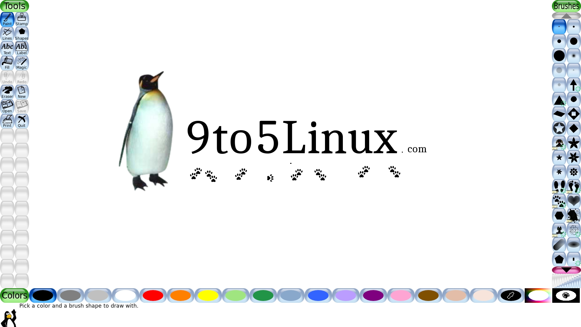 Tux Paint 0.9.29 Open-Source Painting App Brings 15 New Magic Tools, Spinning Stamps
