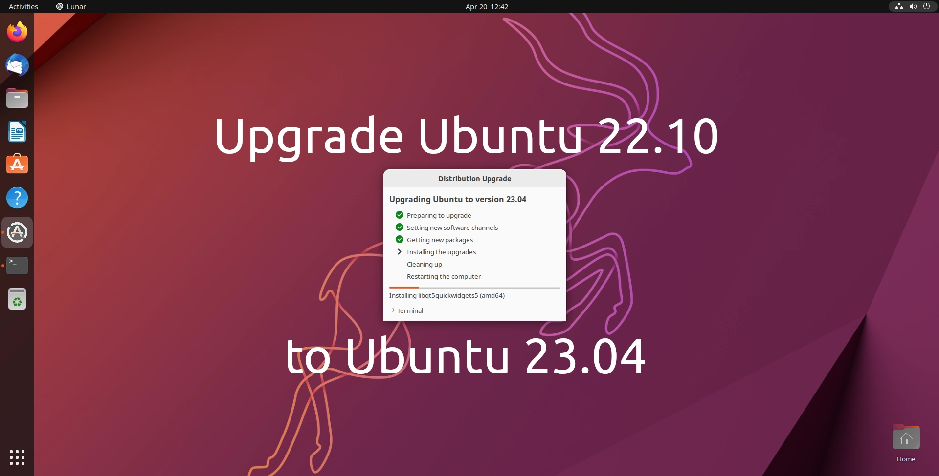 You Can Now Upgrade Ubuntu 22.10 to Ubuntu 23.04, Here’s How