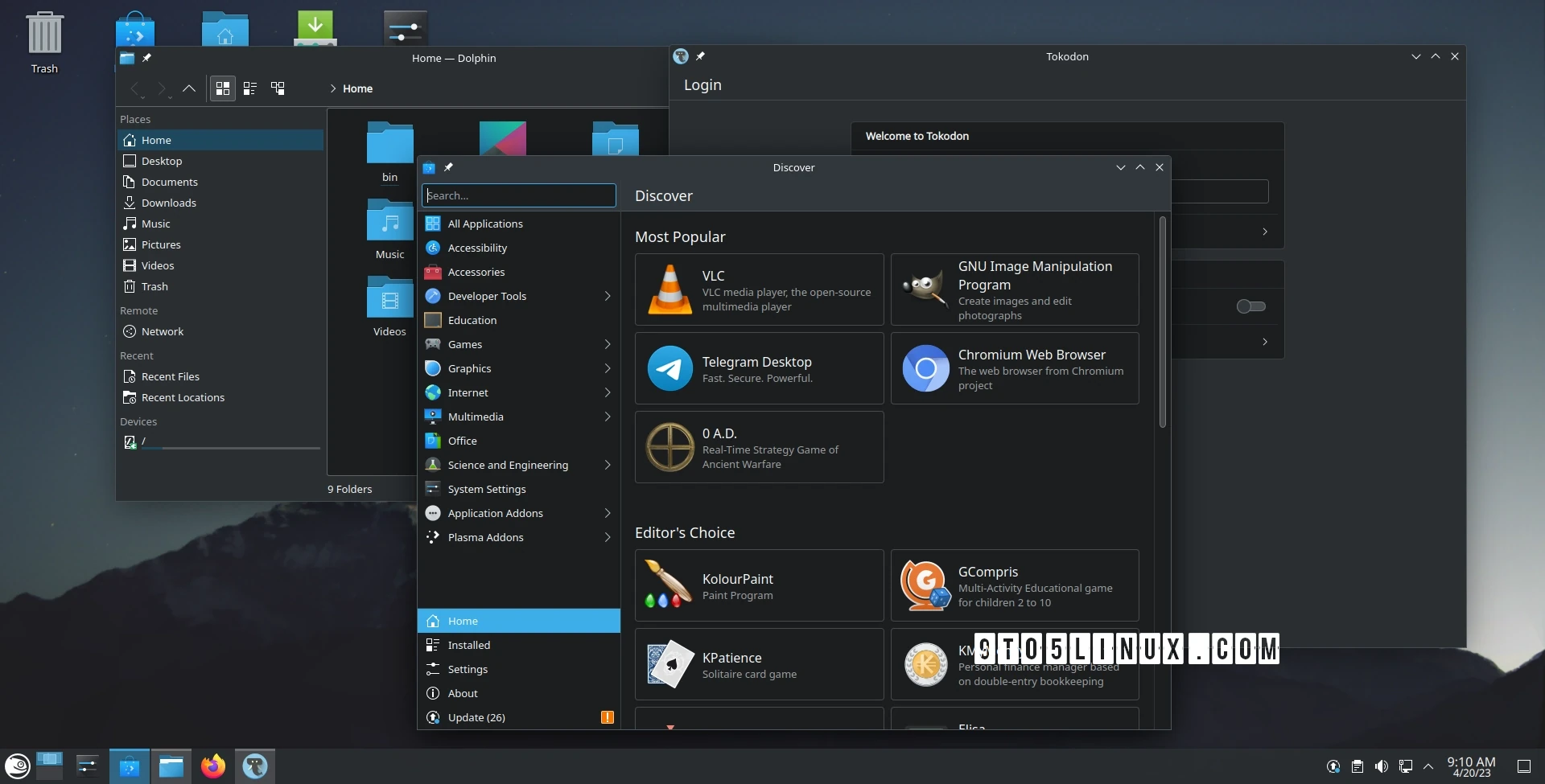 KDE Gear 23.04.1 Is Out to Improve Kdenlive, Spectacle, Dolphin, and More