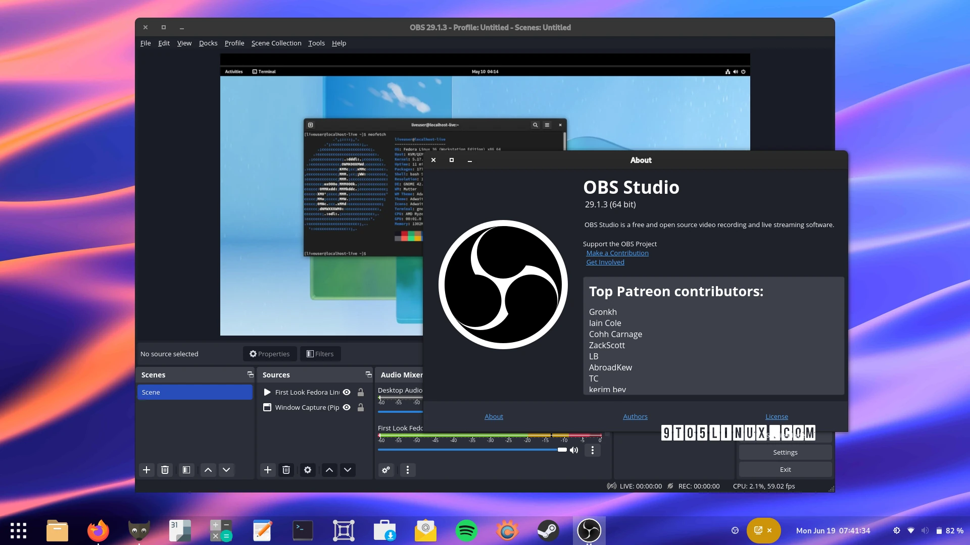 OBS Studio 29.1.3 Improves the Source Record Plugin, AMF Encoder, and More
