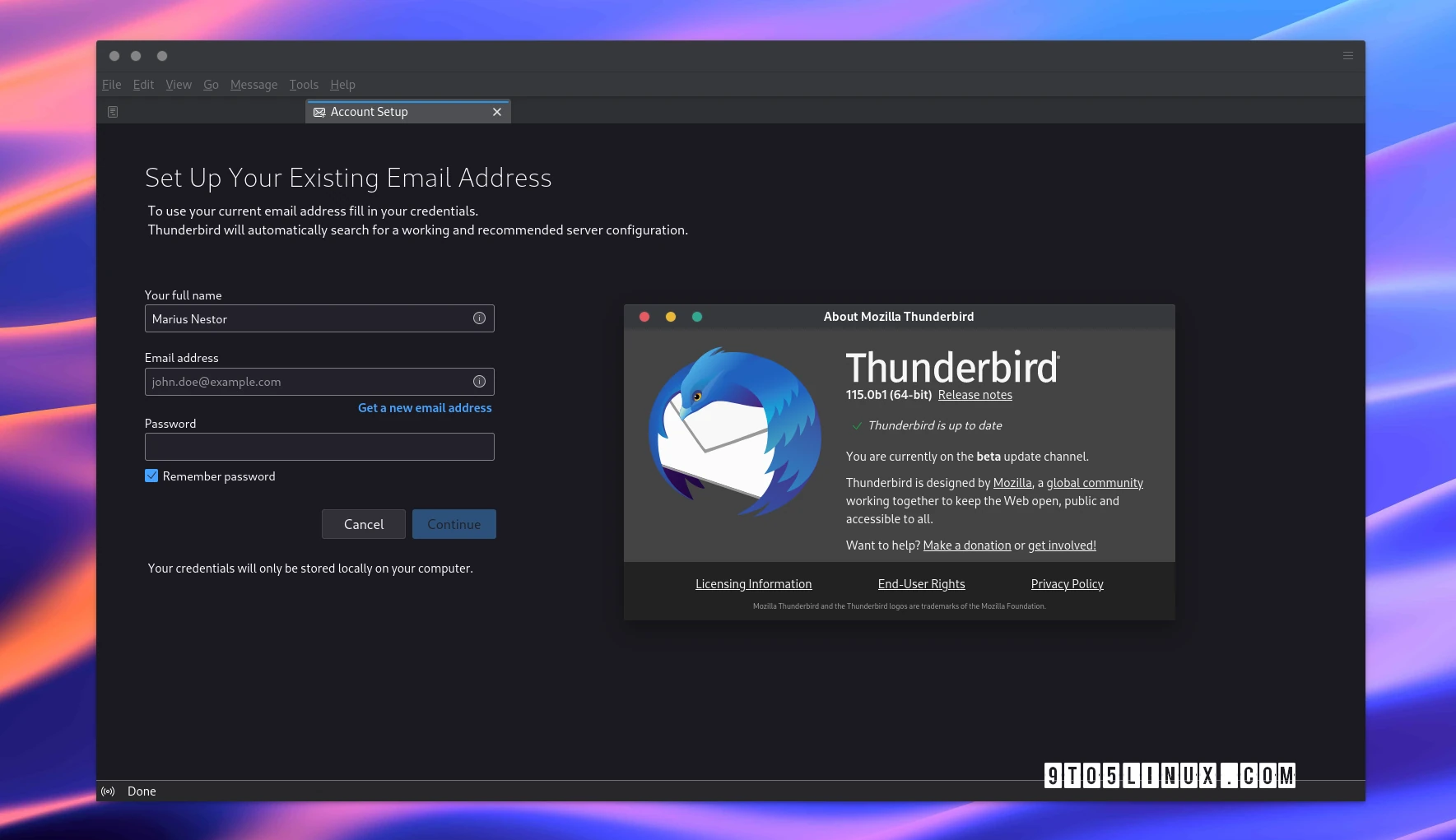 Thunderbird 115 Reaches Beta with Updated UI and Improved OpenPGP Support