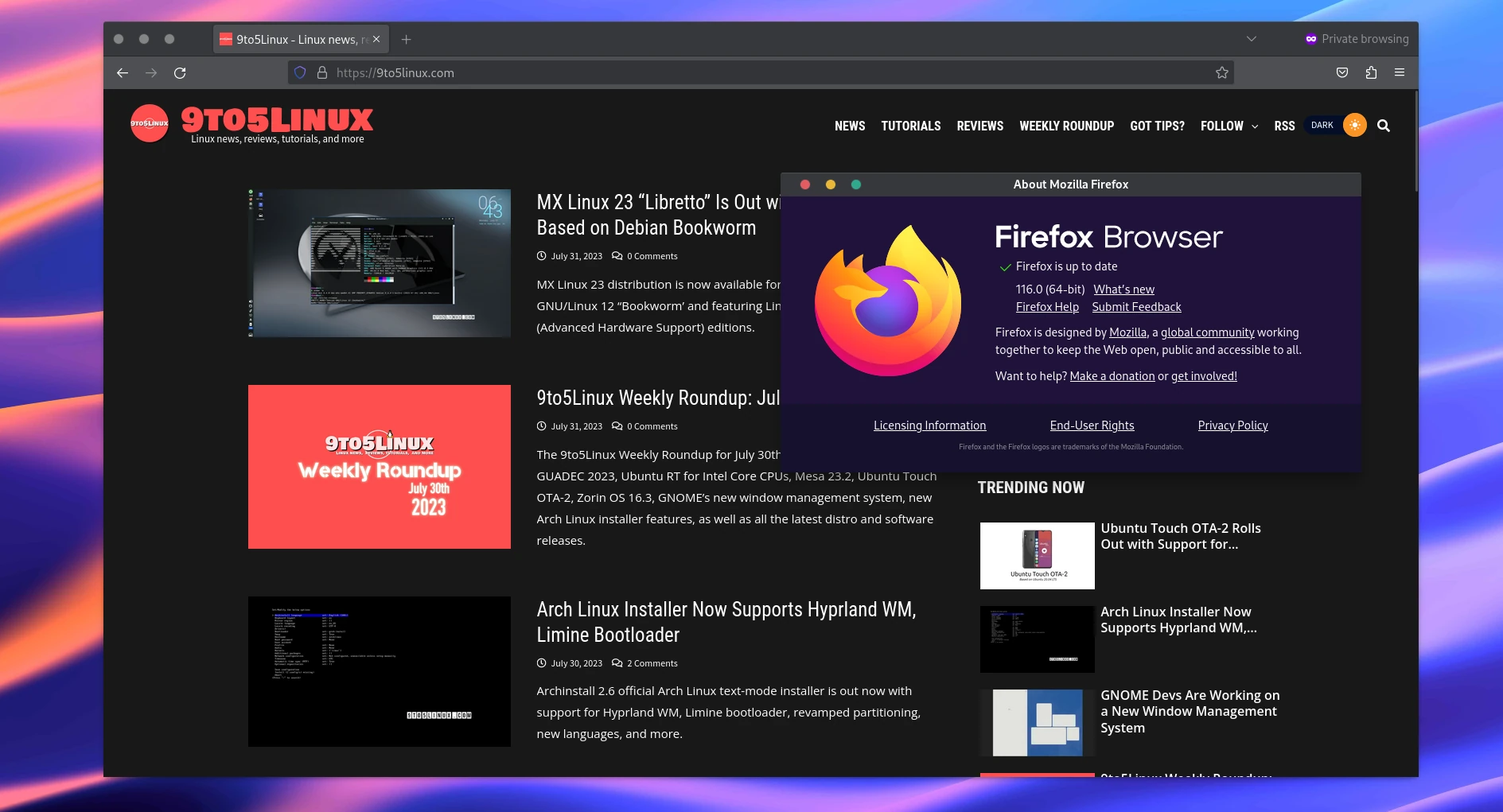 Firefox 116 Is Now Available for Download, This Is What’s New